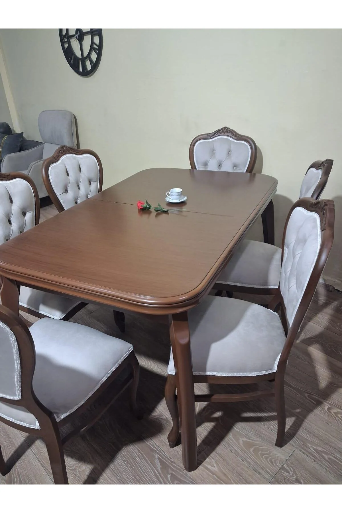 Masa Sandalye 90646 Muz Model Retro Kayın Muz Açılır Parlak Ceviz Klasik Sandalye Masa Sandalye 90646 Muz Model Retro Kayın Muz Açılır Parlak Ceviz Klasik Sandalye - Görsel 3