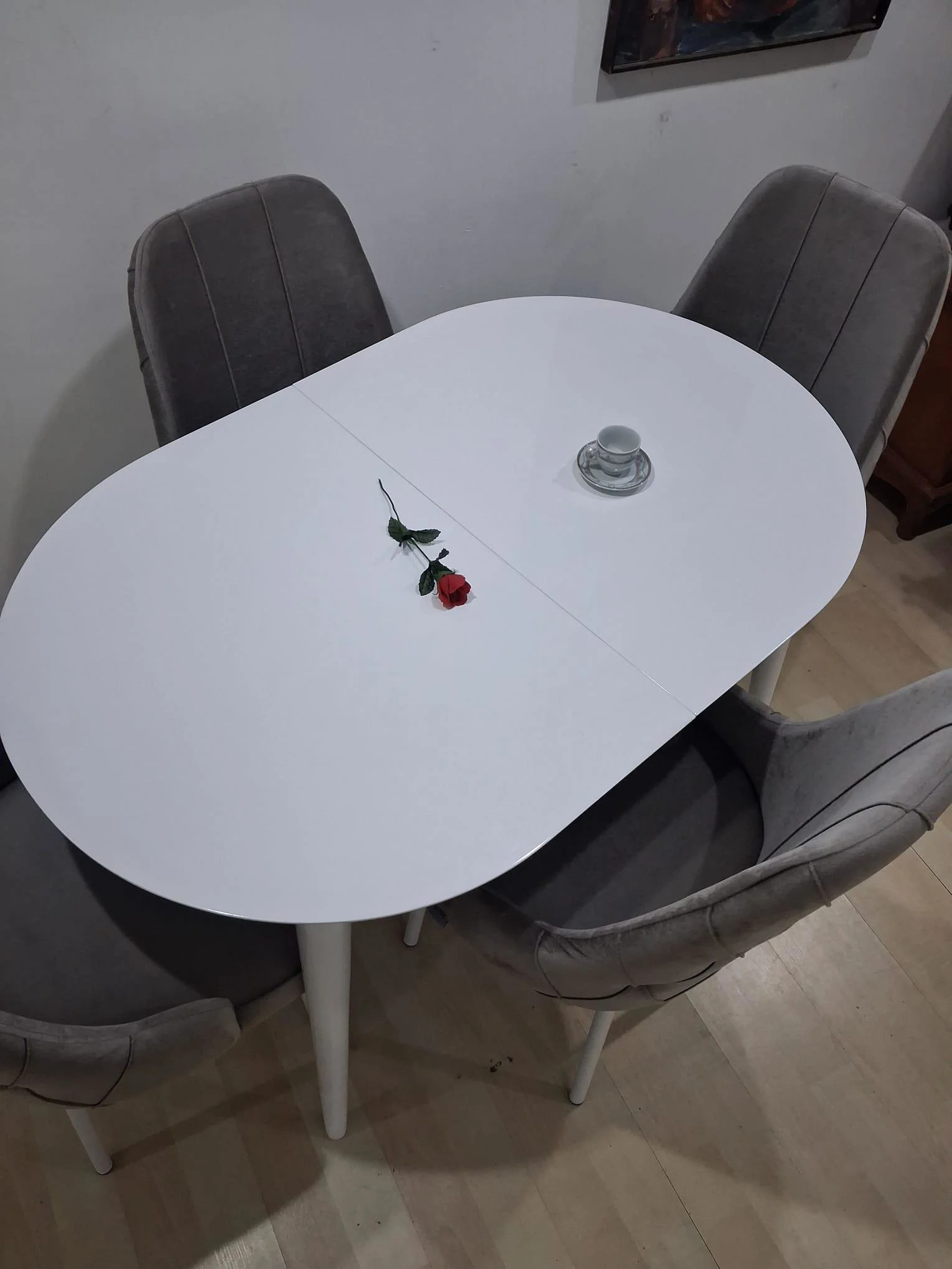 Masa Sandalye 90655 Retro Masa 4 Adet Lüks Kapitone Sandalye Ayak Masa Sandalye 90655 Retro Masa 4 Adet Lüks Kapitone Sandalye Ayak