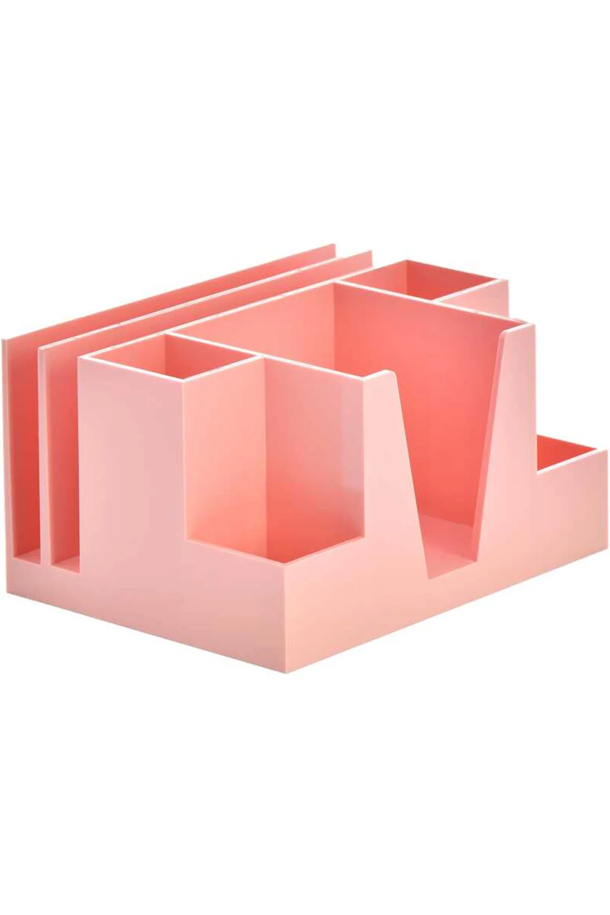 Masa Seti Kalemlik Organizer Pastel Pembe Masa Üstü Organizer