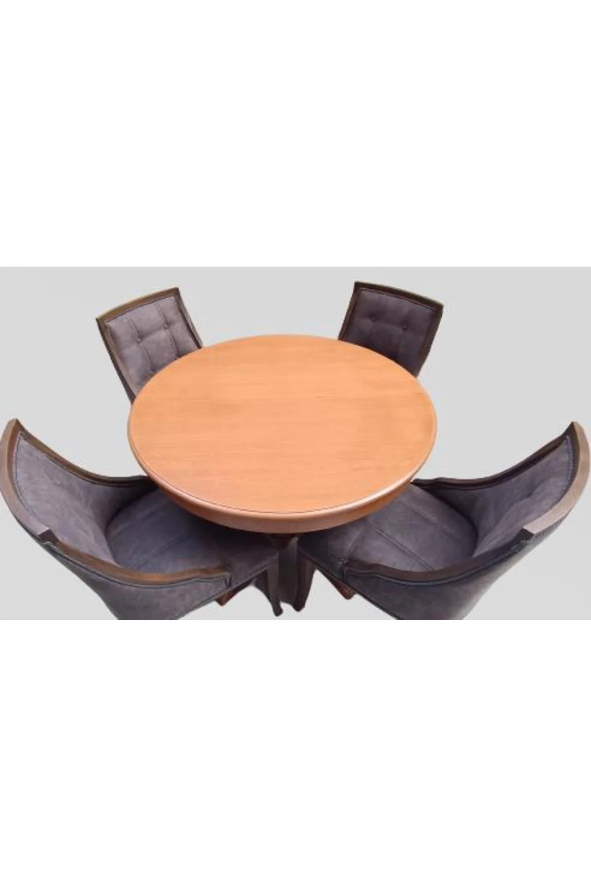 Masa ST Baba 90145 Ihlamur Ayak Model Sandalye Zus 40 Asil Ahşap MDF Kapitoneli - Görsel 4