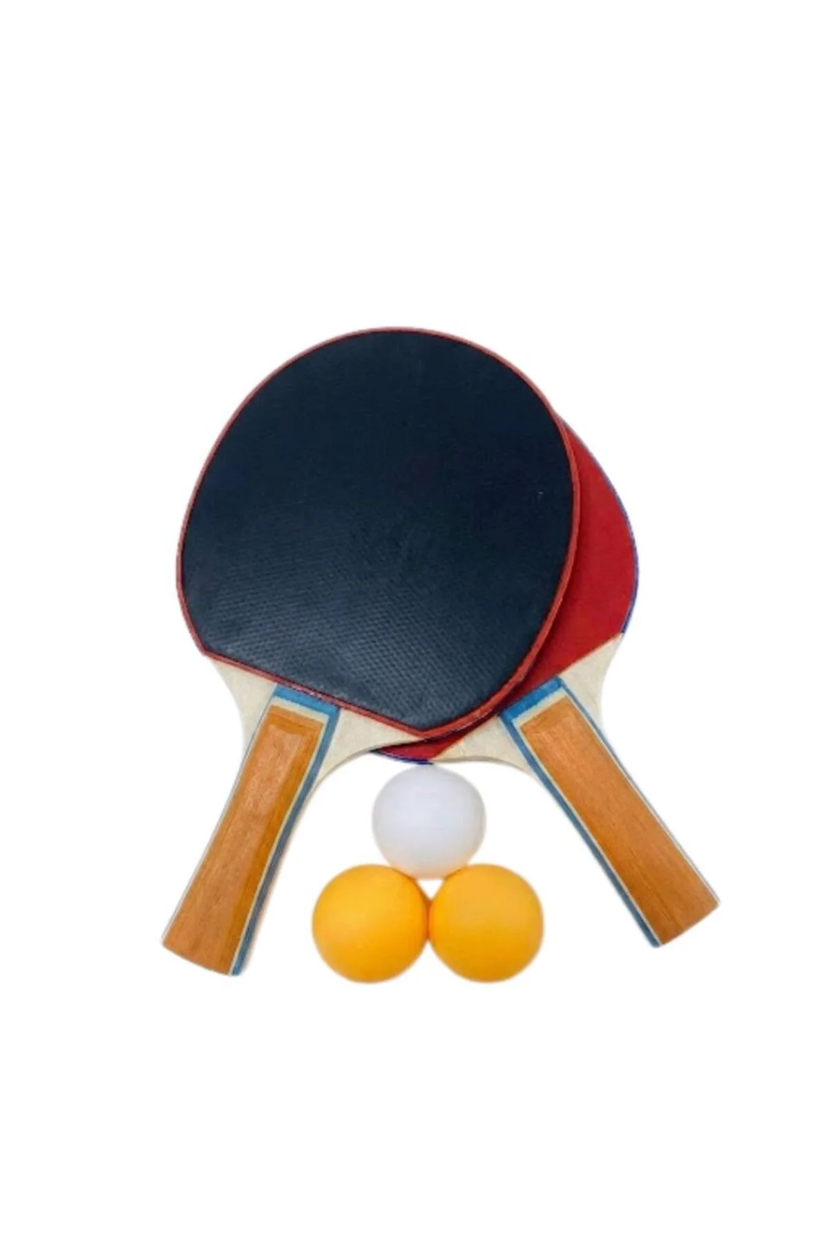 Masa Tenisi Oyun Seti 2 Raket 3 Top Evde Spor Ve Eğlence