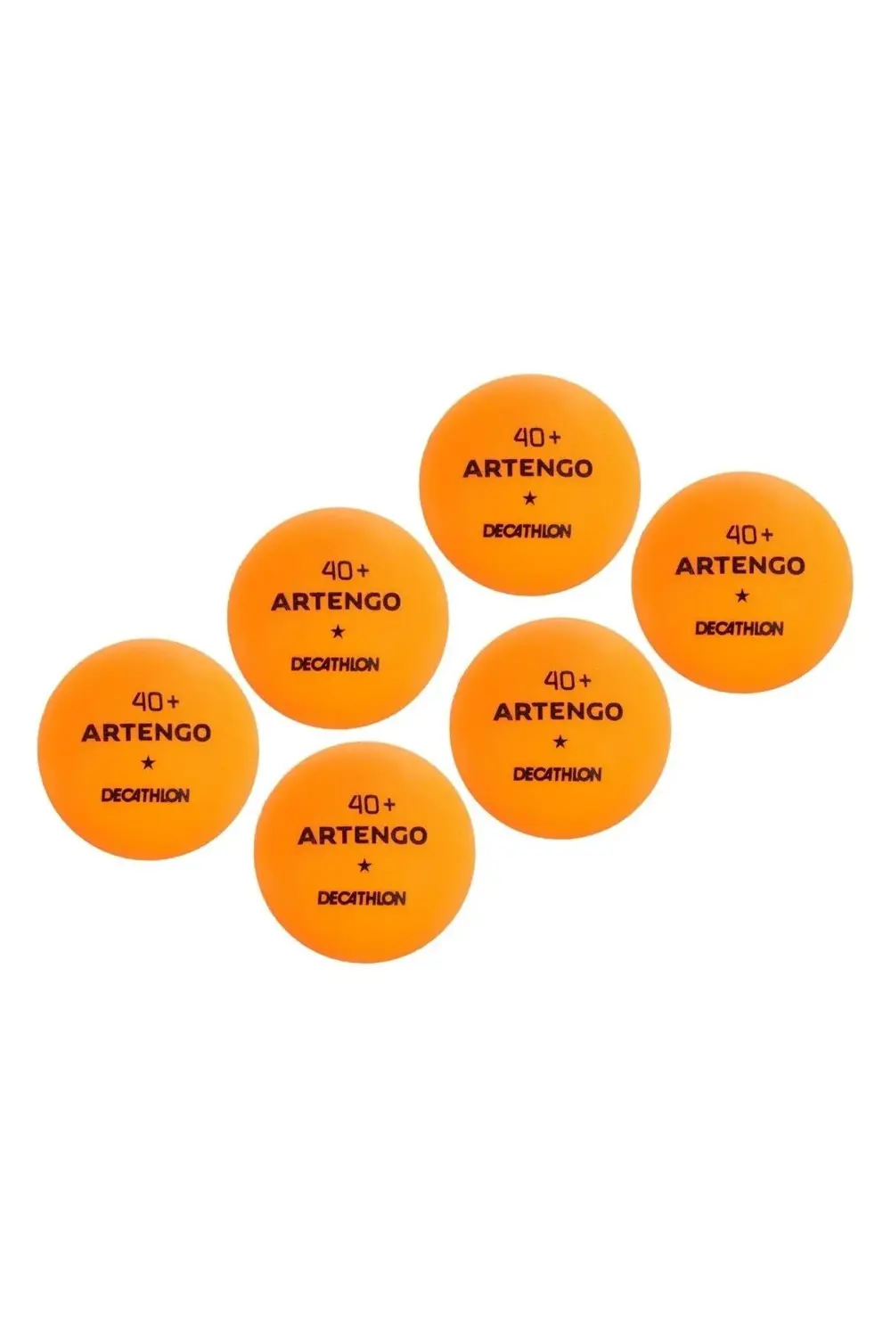 Masa Tenisi Topu Ping Pong Topu 6 Lı Turuncu