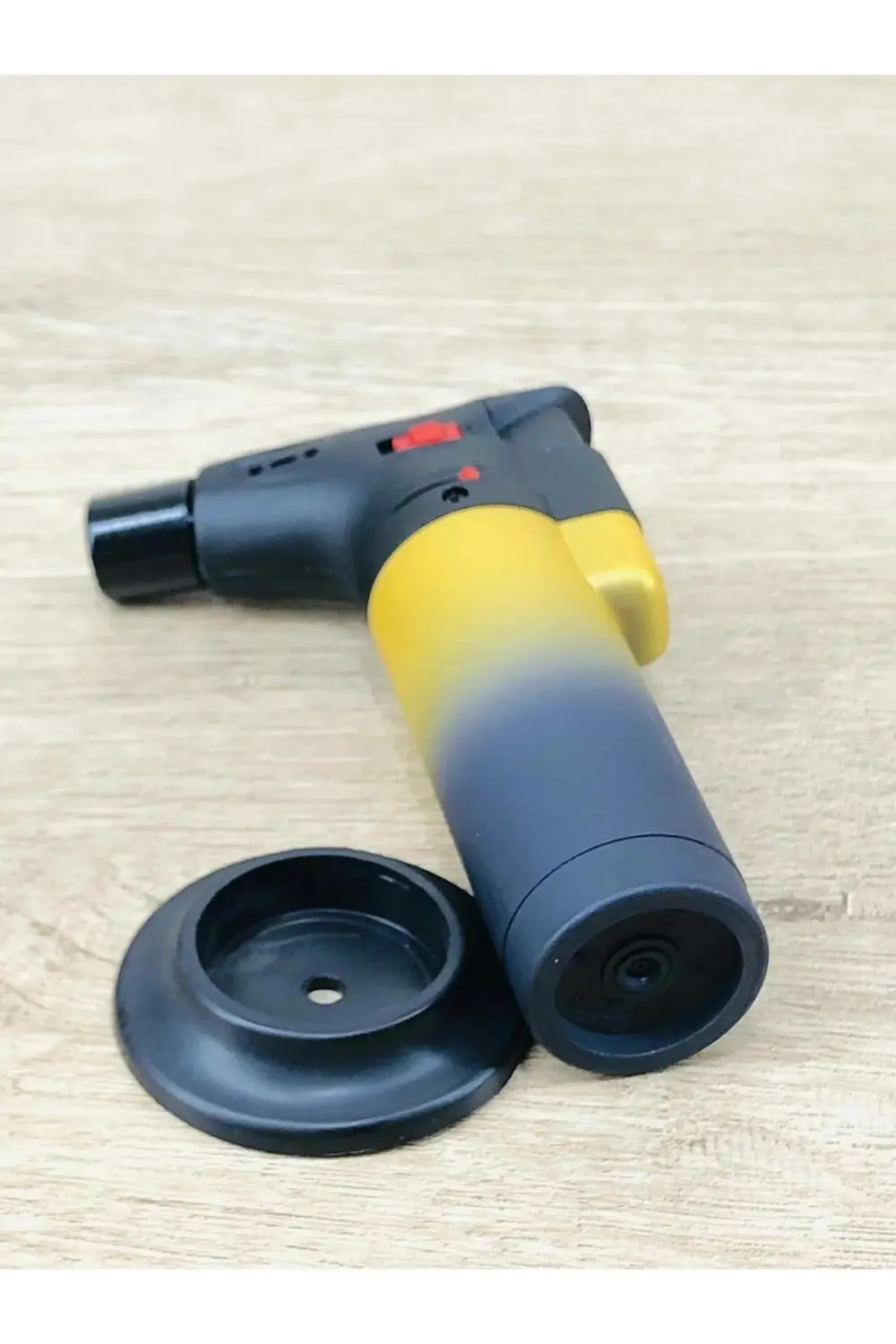 Masa Tipi Puro Pipo Çakmağı Pürmüz Alevlü Çakmak Manyetolu