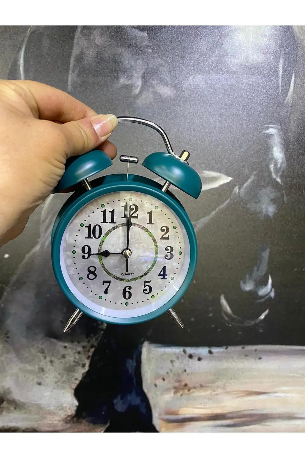 Masa Üstü Alarmlı Işıklı Çalar Saat