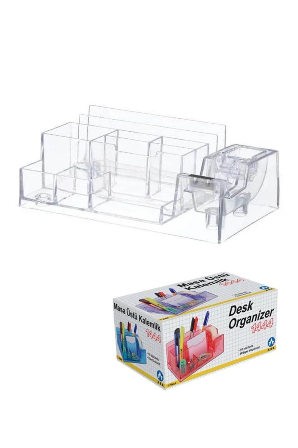 Ark Masa Üstü Kalemlik Bant Kesicili M.O