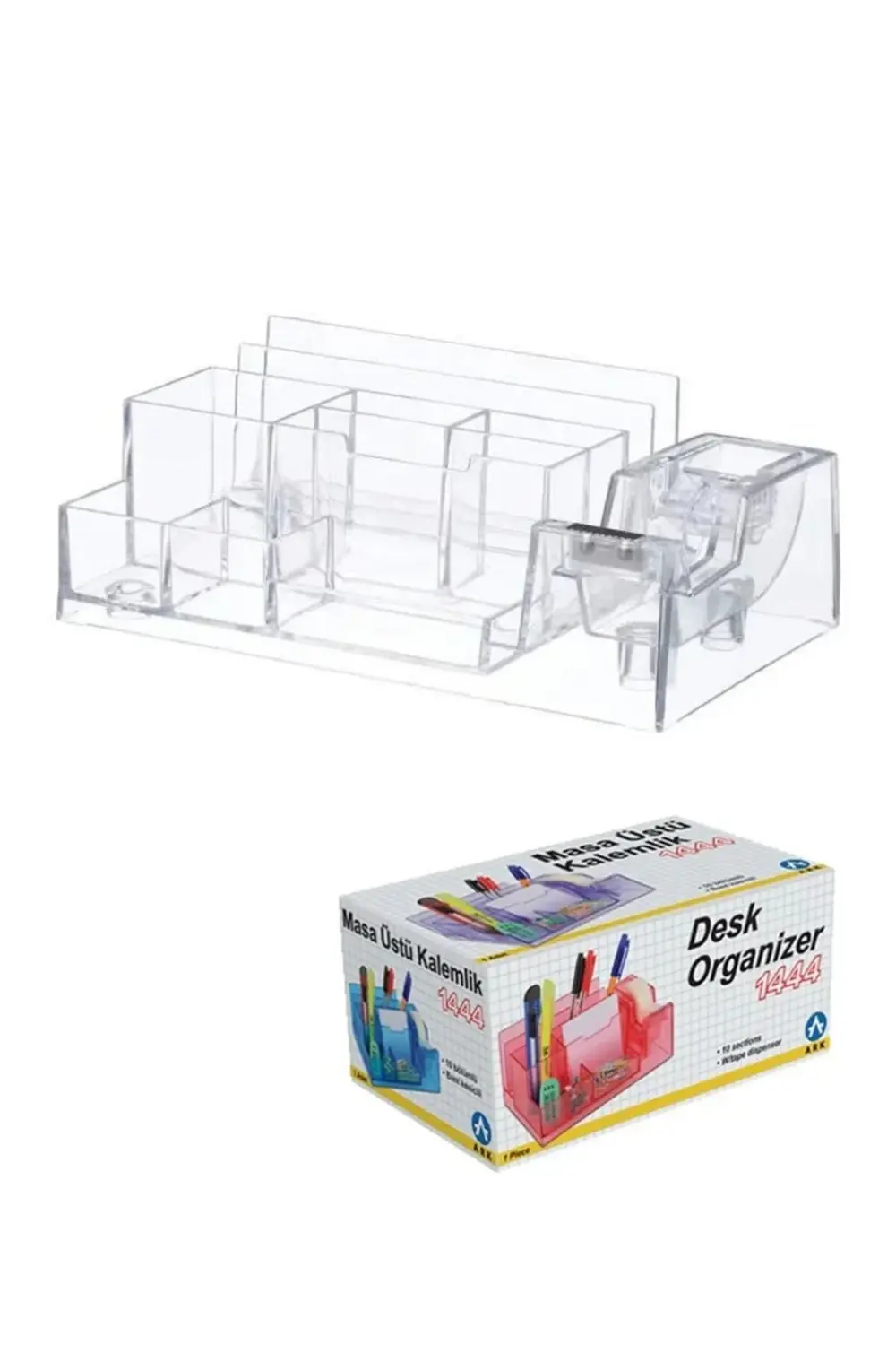 Masa Üstü Kalemlik Bant Kesicili M.o