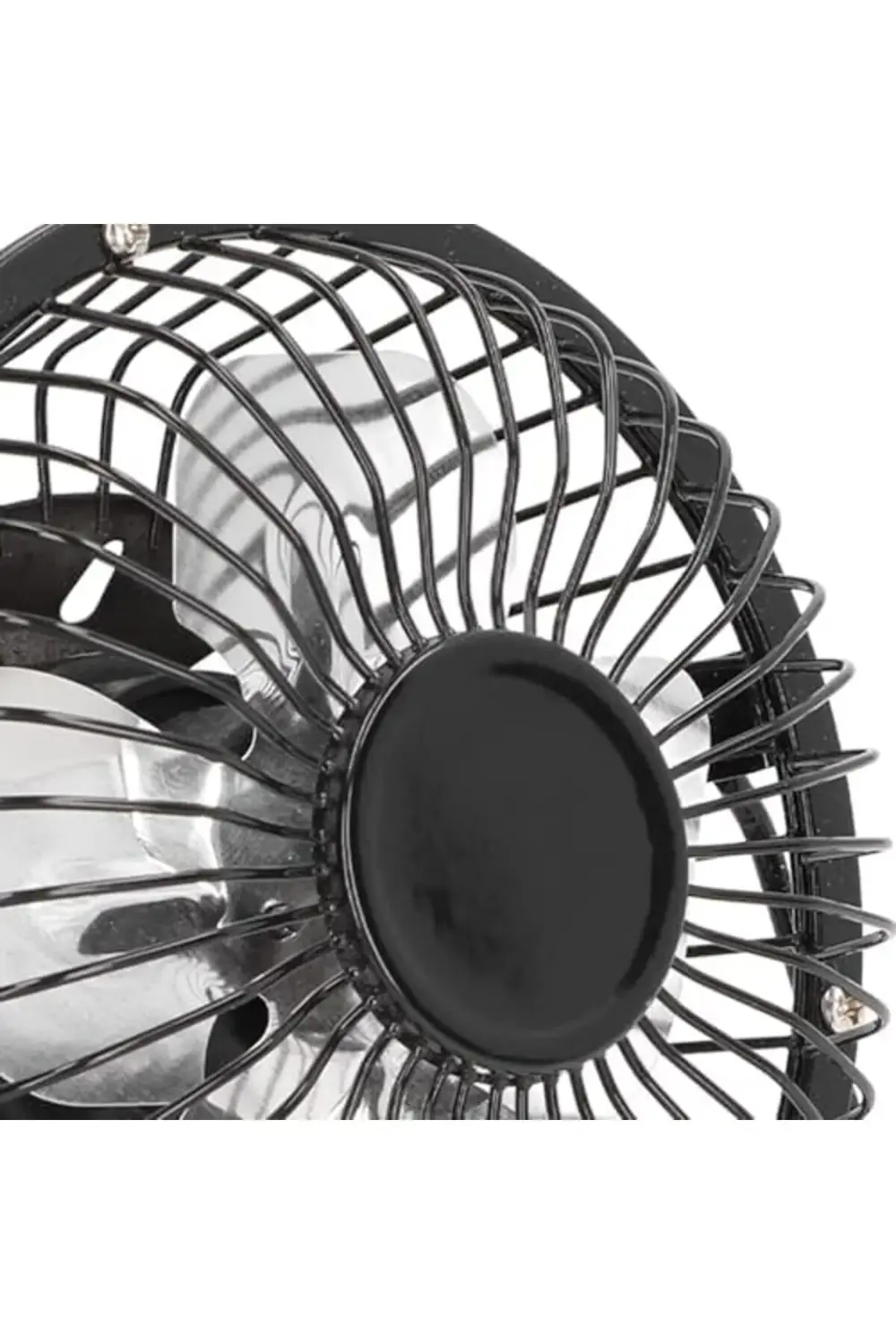 Masa Üstü Metal USB Mini Fan - Sessiz Soğutucu - 13.5 cm Çaplı 4