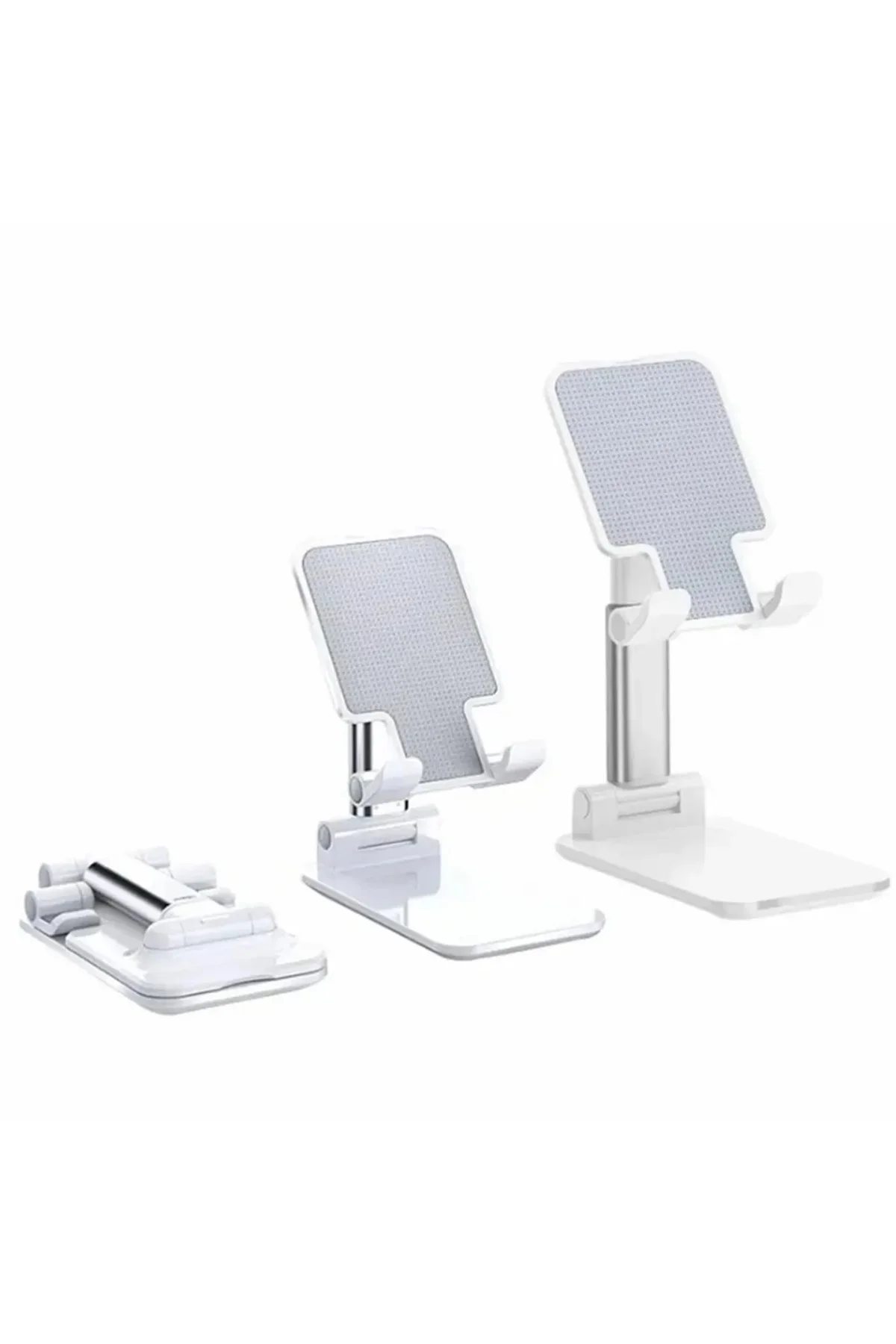 Masa Üstü Uzunluk Ayarlanabilir Akıllı Telefon Ve Tablet Tutucu 2 Kademeli Stand Masa Üstü Uzunluk Ayarlanabilir Akıllı Telefon Ve Tablet Tutucu 2 Kademeli Stand