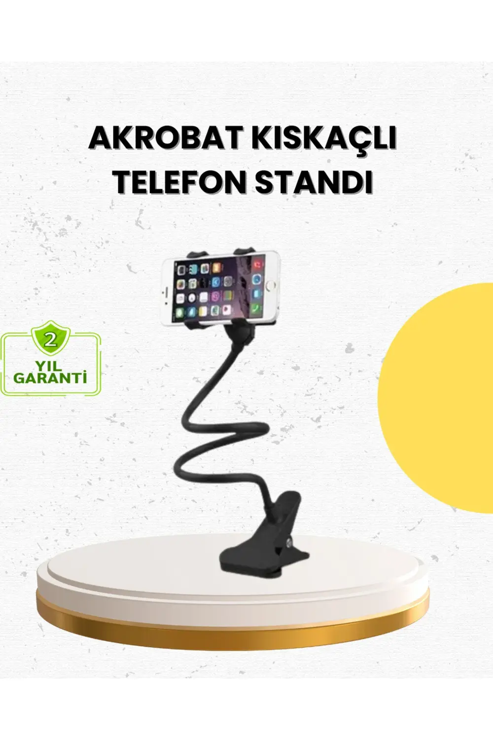 Masa ve Araç İçi Kullanıma Uygun Akrobat Telefon Tutucu