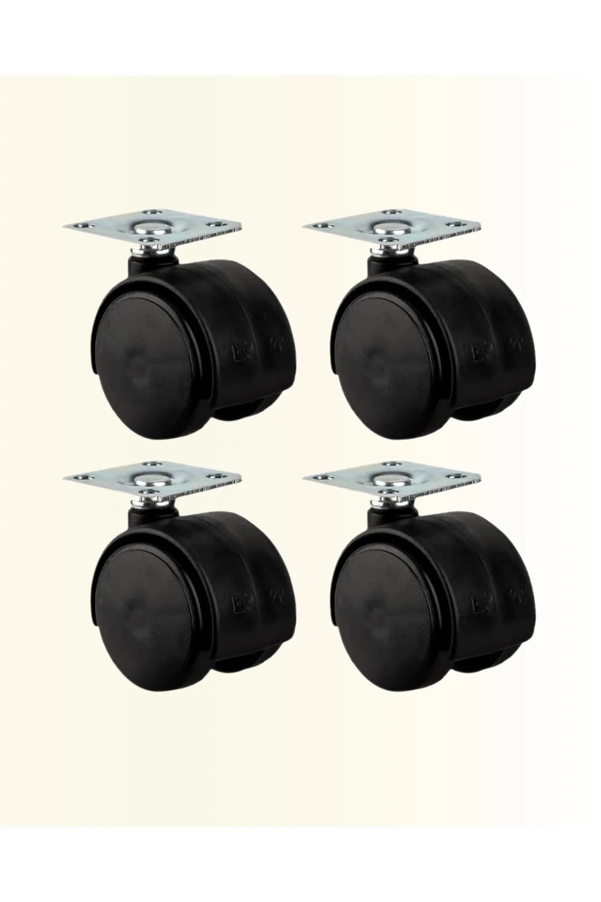 Masa ve Koltuk İçin Kilitsiz Tekerlek Seti 6 cm - Lisinya