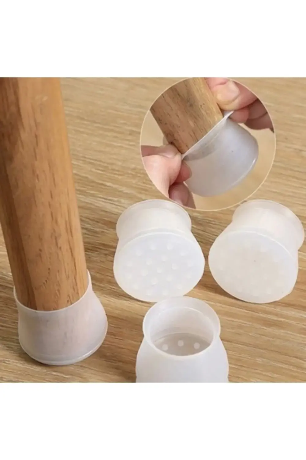 Masa Ve Sandalye Ayak Koruyucu Silikon 12 Adet - CHTBIL7123-4165 Masa Ve Sandalye Ayak Koruyucu Silikon 12 Adet - CHTBIL7123-4165