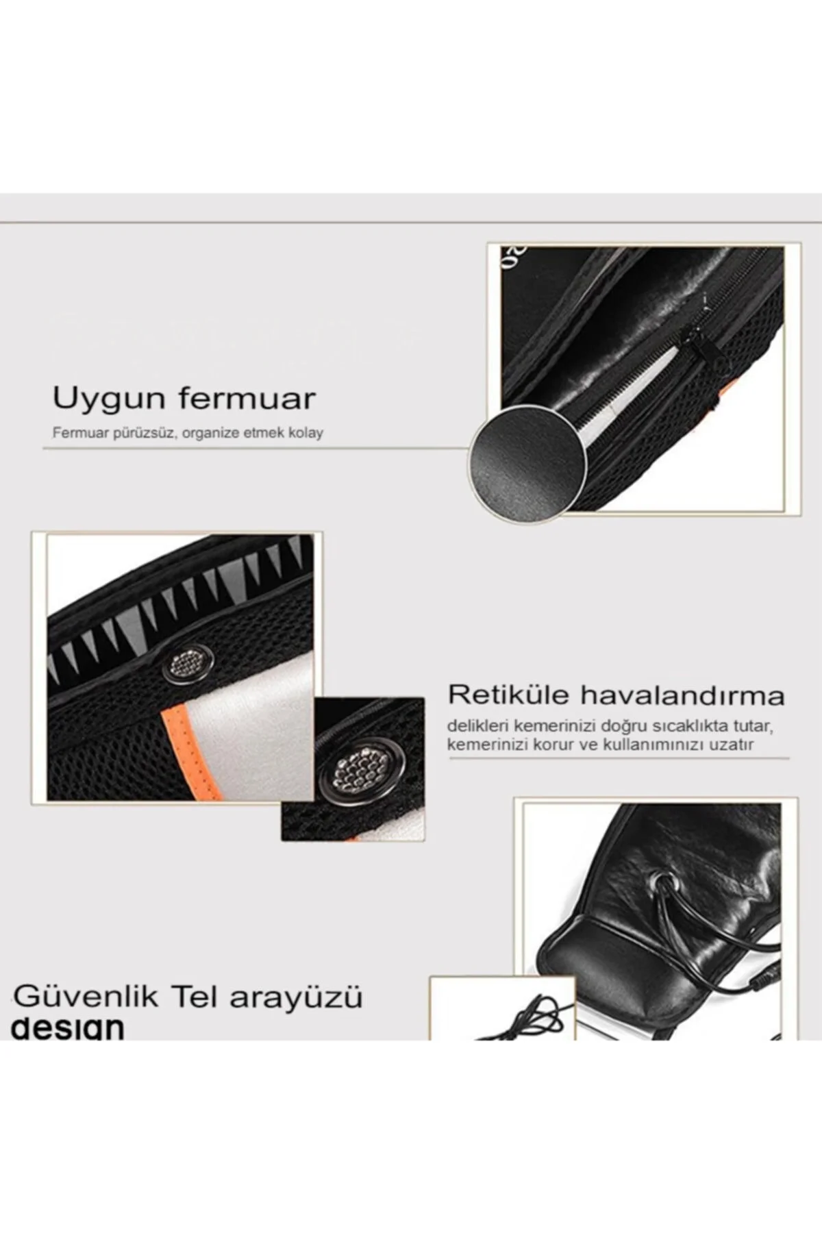 Masaj cihazı ısıtmalı titreşimli kemer ile vücut rahatlatıcı masaj deneyimi - Süpermarket