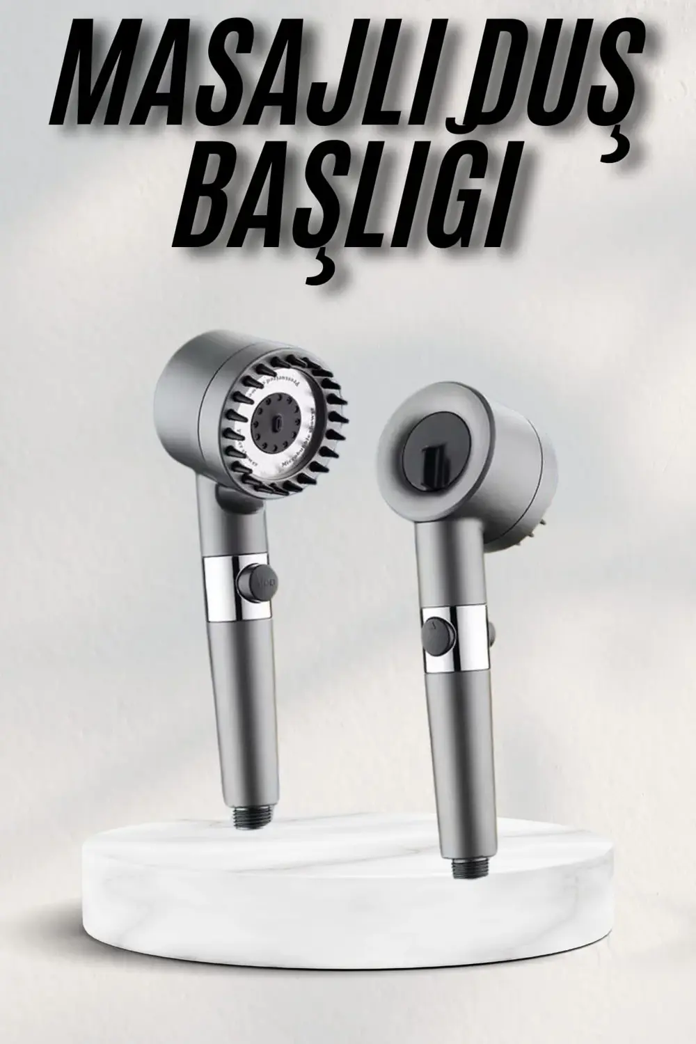 Masaj Etkili Turbolu Çok Fonksiyonlu Filtreli Duş Başlığı Yeni Ne