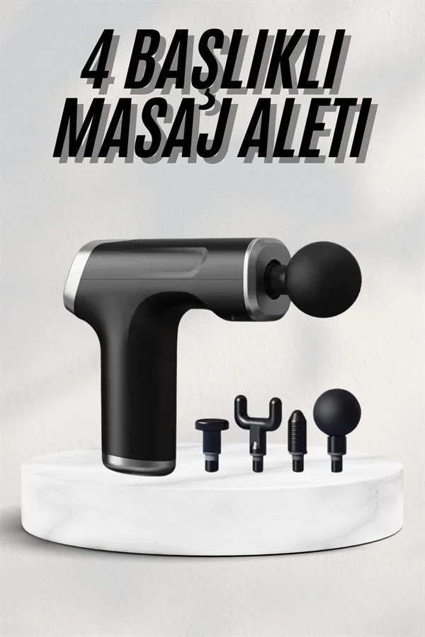 Masaj Tabancası 24v Type-c Hızlı Şarj Girişli Masaj Aleti Uzun Öm