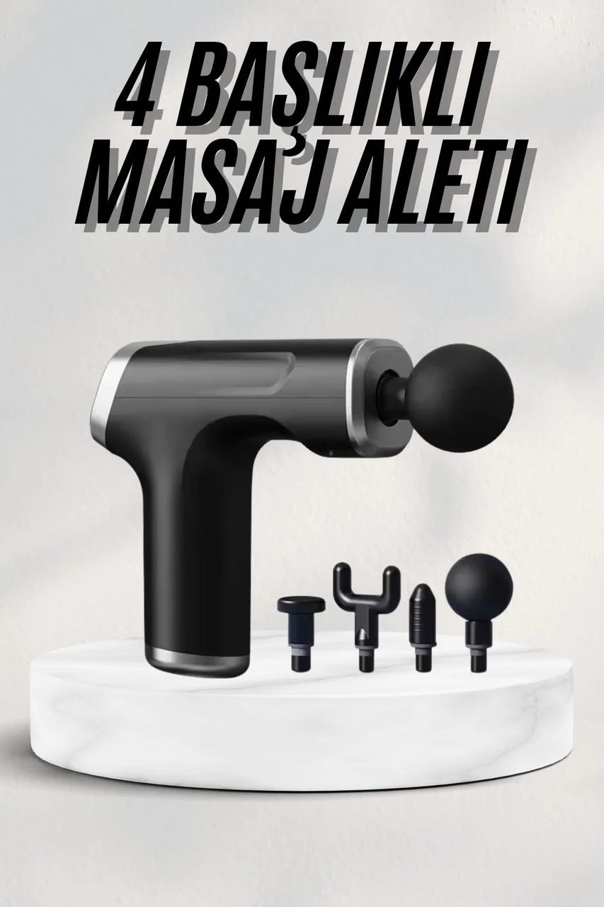 Masaj Tabancası 24v Type-c Hızlı Şarj Girişli Masaj Aleti Uzun Ömürlü - Lisinya Diğer