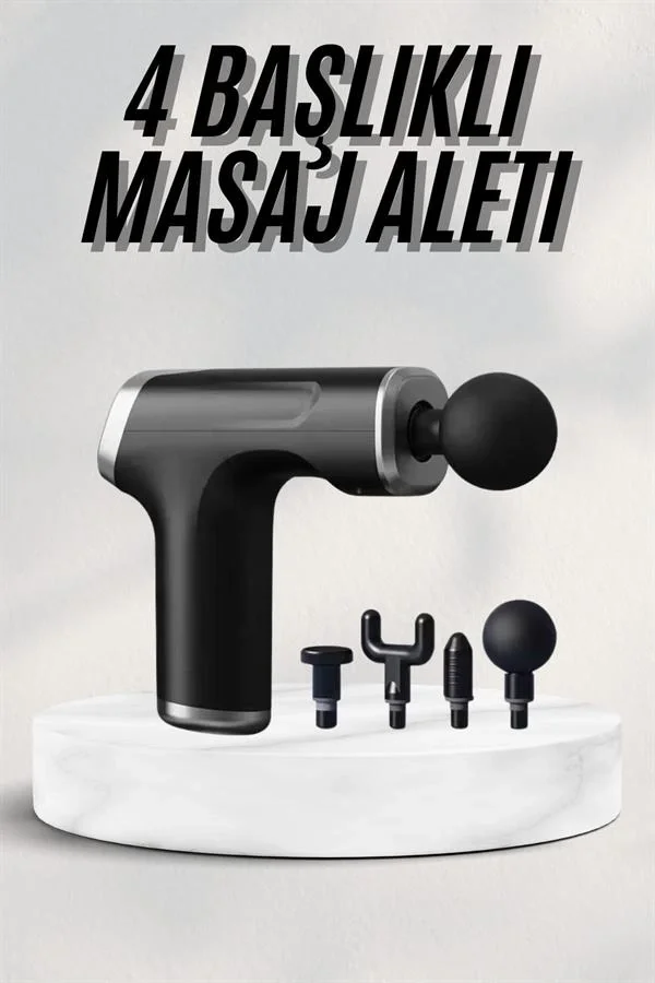 Masaj Tabancası 24v Type-c Hızlı Şarj Girişli Masaj Aleti Uzun Ömürlü