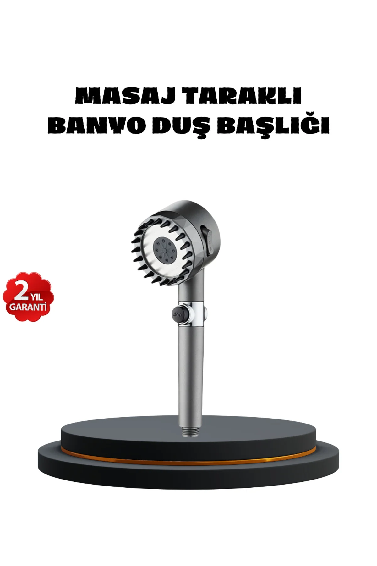 Masaj Uçlu Yüksek Basınçlı Duş Başlığı Spa Etkili