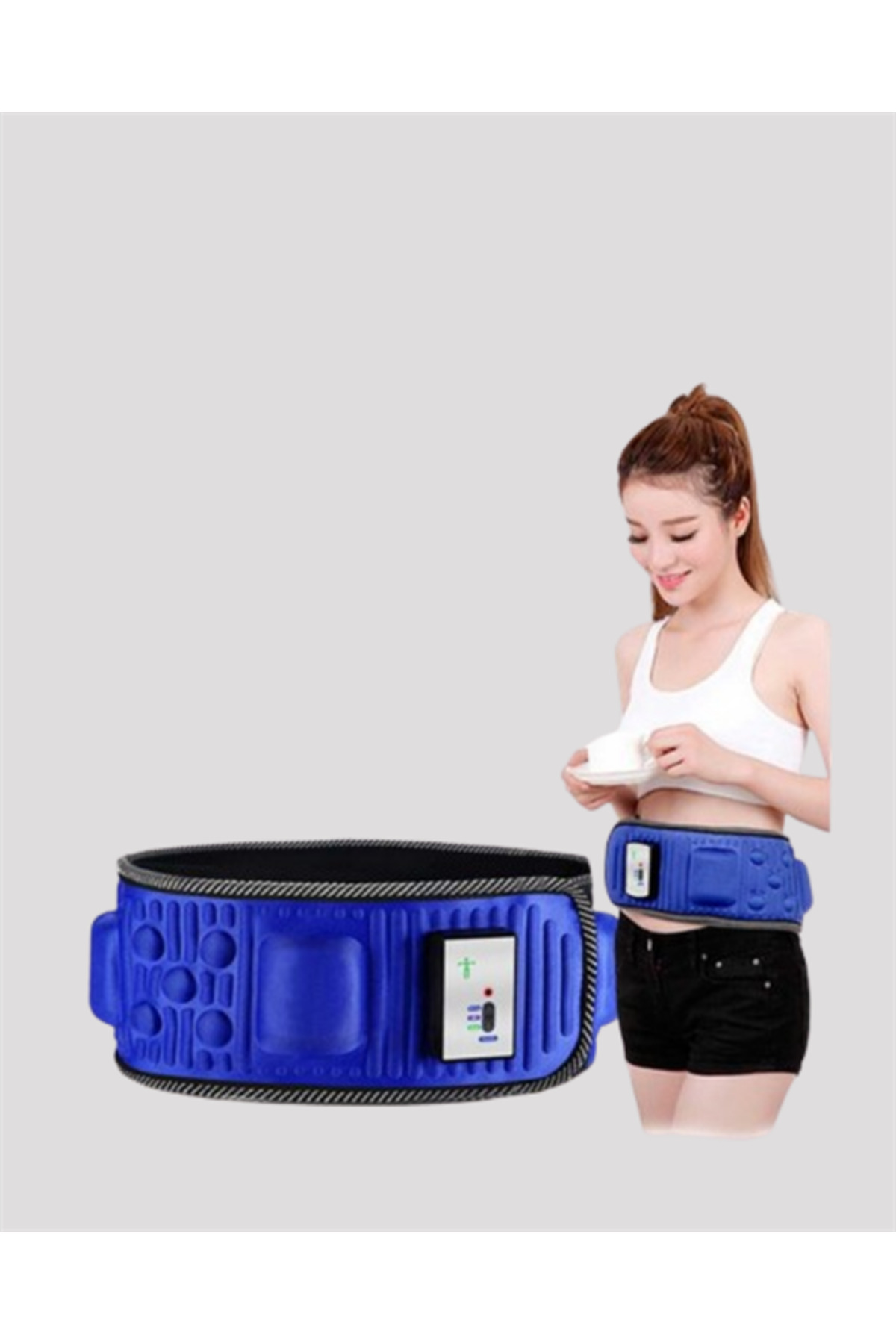 Masaj ve Sıkılaştırma Kemeri 20 Mıknatıs 5 Titreşim Motoru - Lisi