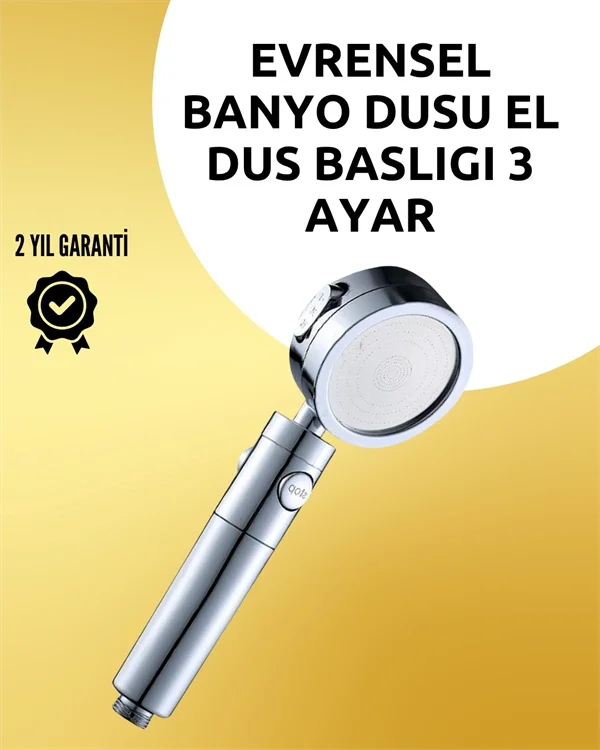 Masaj ve Yağmur Modlu Çok İşlevli Paslanmaz Çelik Duş Başlığı Fiyatı, Yorumları ve Özellikleri