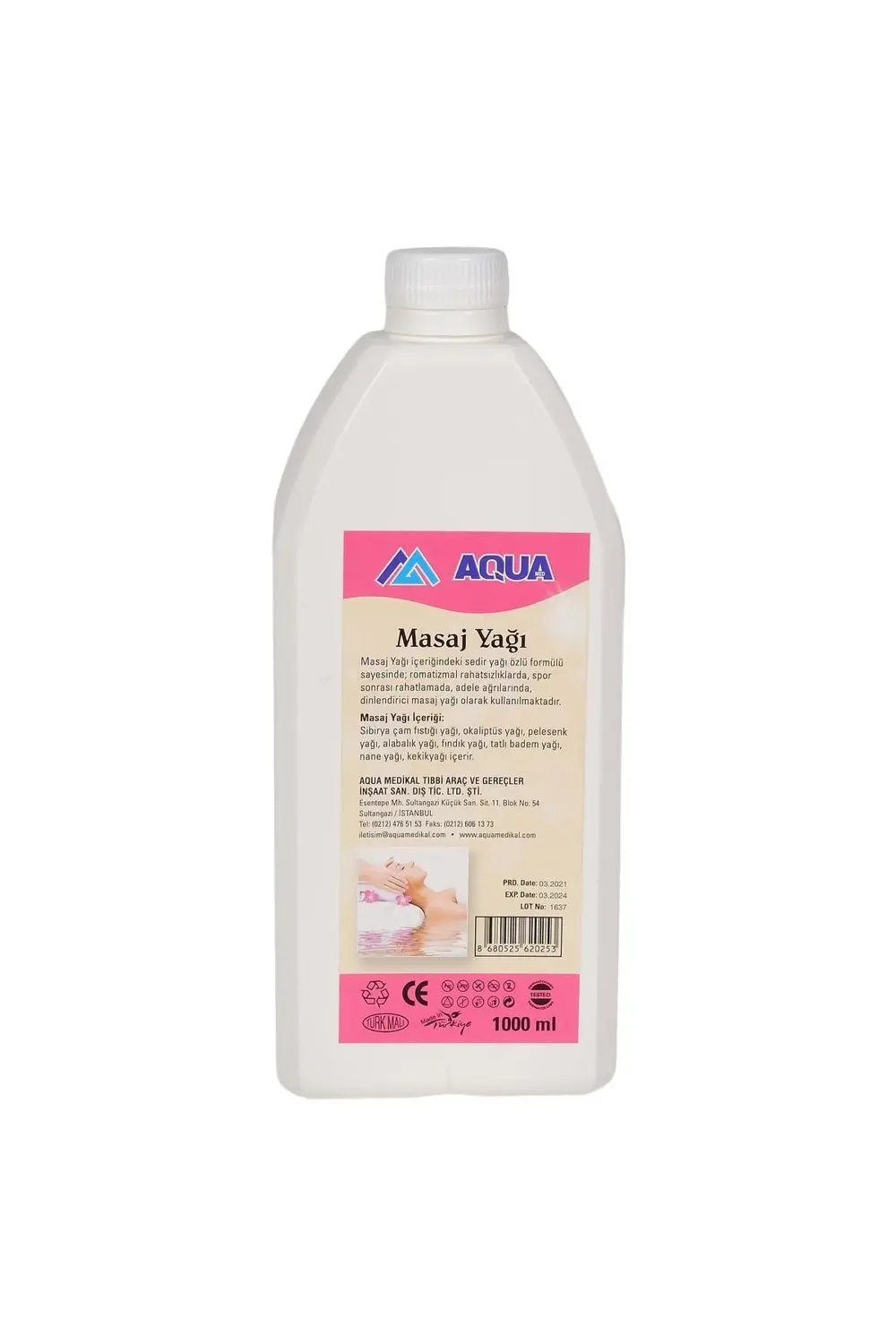 Masaj Yağı 1000 ml