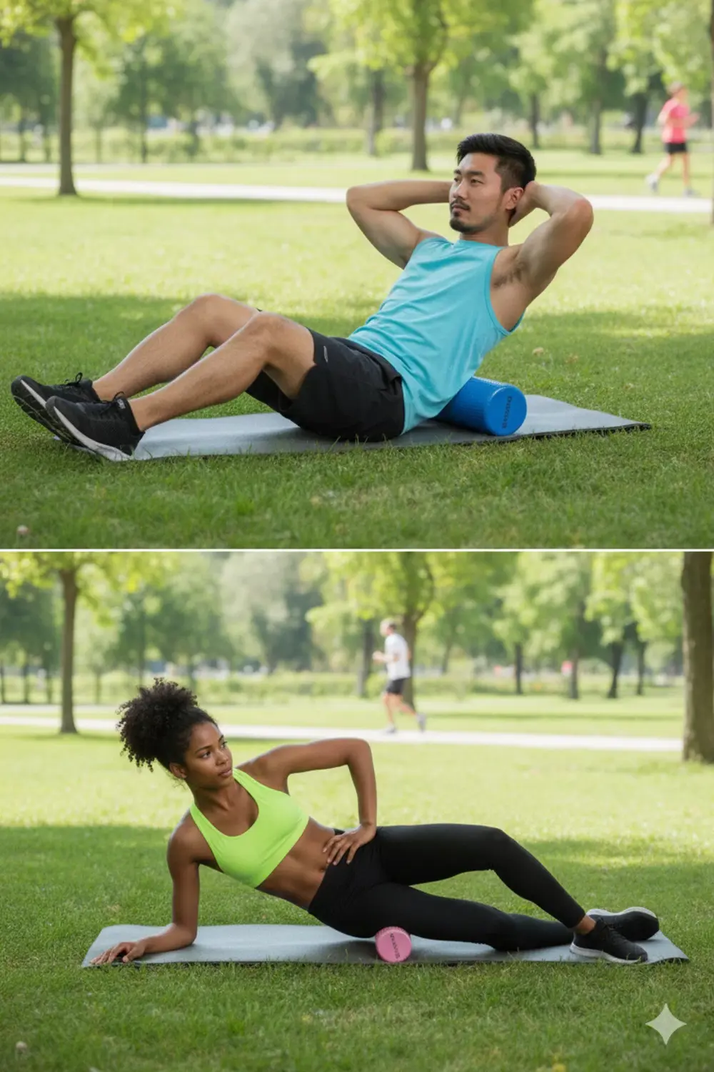 Masajlı Foam Roller