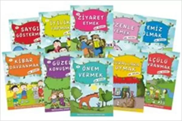 Masallarla Görgü Kuralları - Set ( 10 Kitap )
