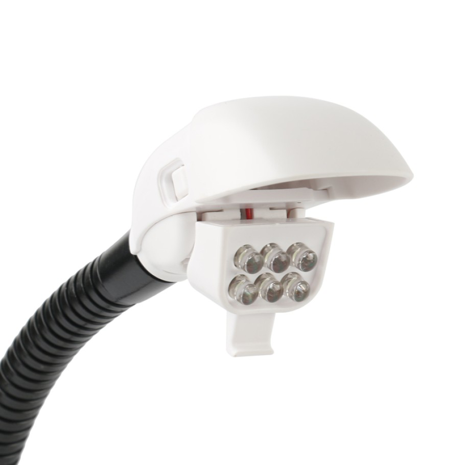 Masaüstü 10X Led Işıklı Büyüteç Okuma El Sanatları Onarım Büyüteç