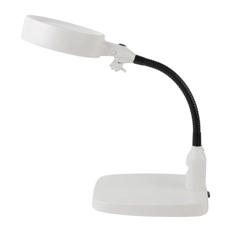 Masaüstü 10x Led Işıklı Büyüteç Okuma El Sanatları Onarım Büyüteç 7765 Fiyatı, Yorumları ve Özellikleri