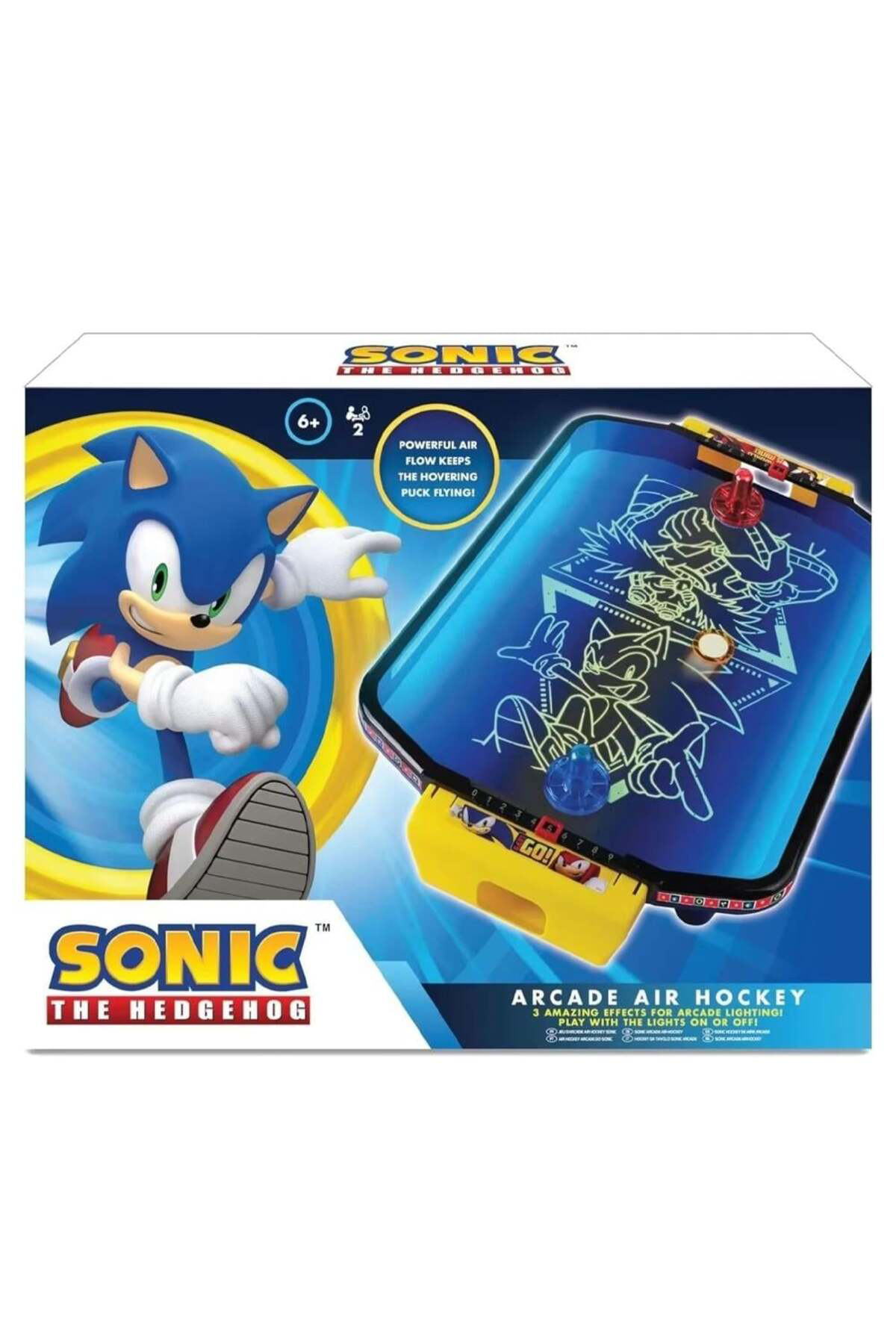 Sunman Masaüstü Buz Hokeyi Arcade Air Hockey İşıklı 00030167