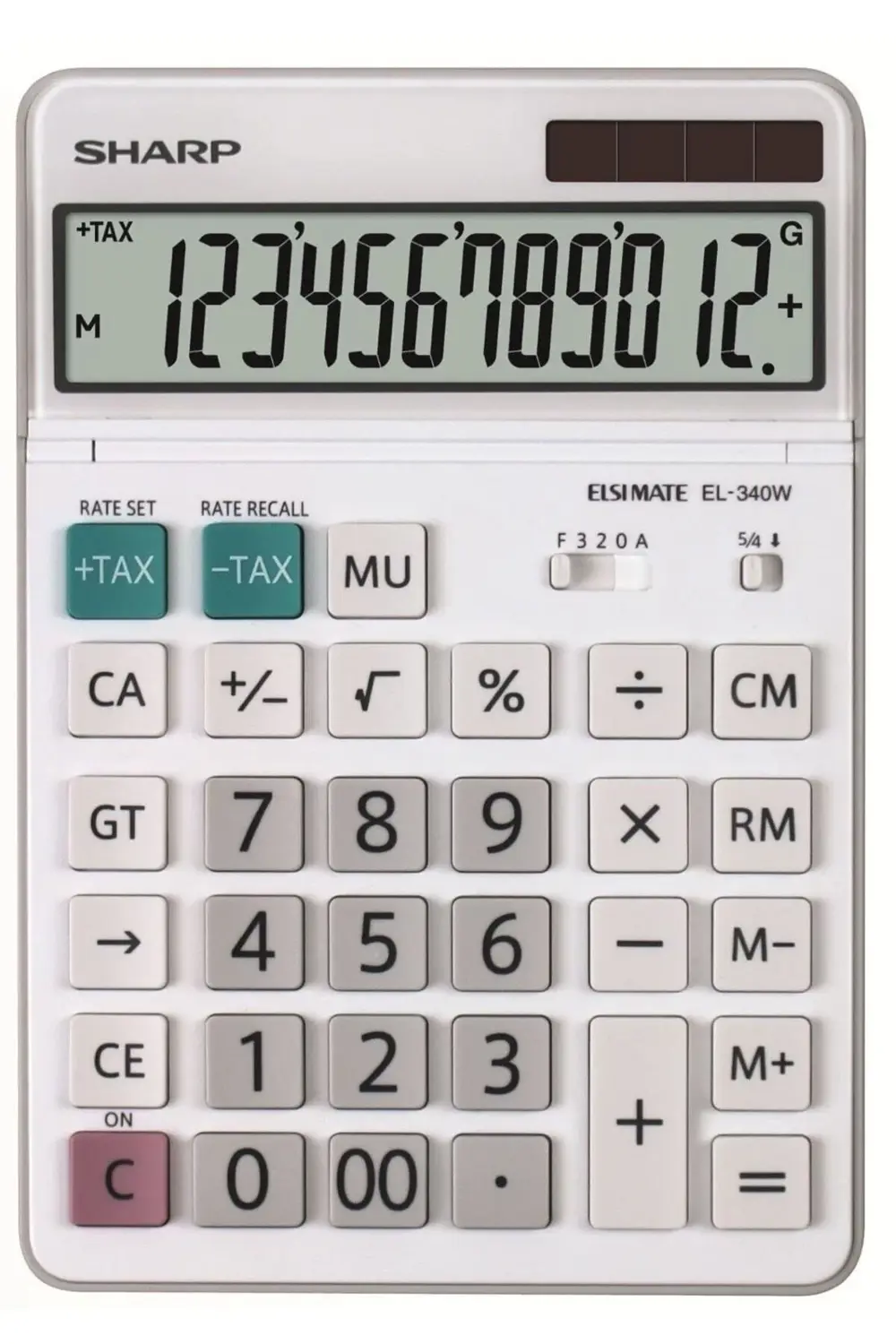 Masaüstü El-340w 12 Hane Masaüstü Hesap Makinesi
