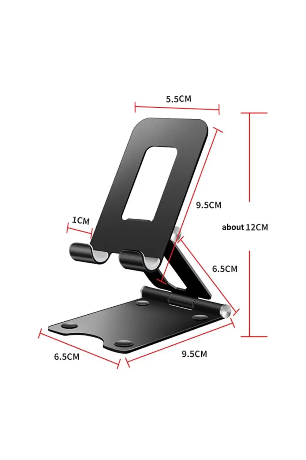 MASAÜSTÜ METAL TELEFON STAND TUTACAĞI (4619)