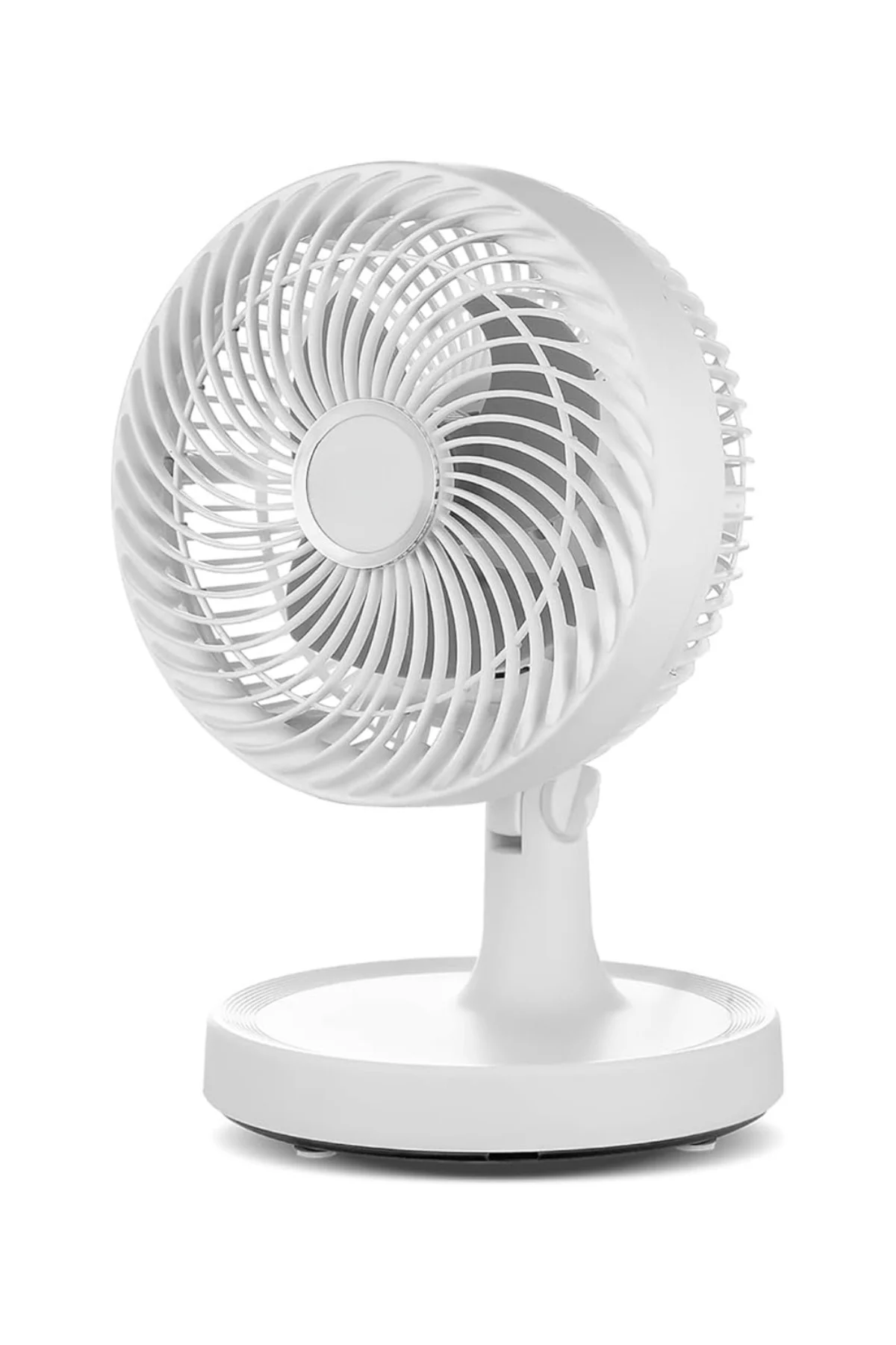Masaüstü Mini Fan Sessiz Çalışan 2 Hızlı Otomatik Salınımlı Fan