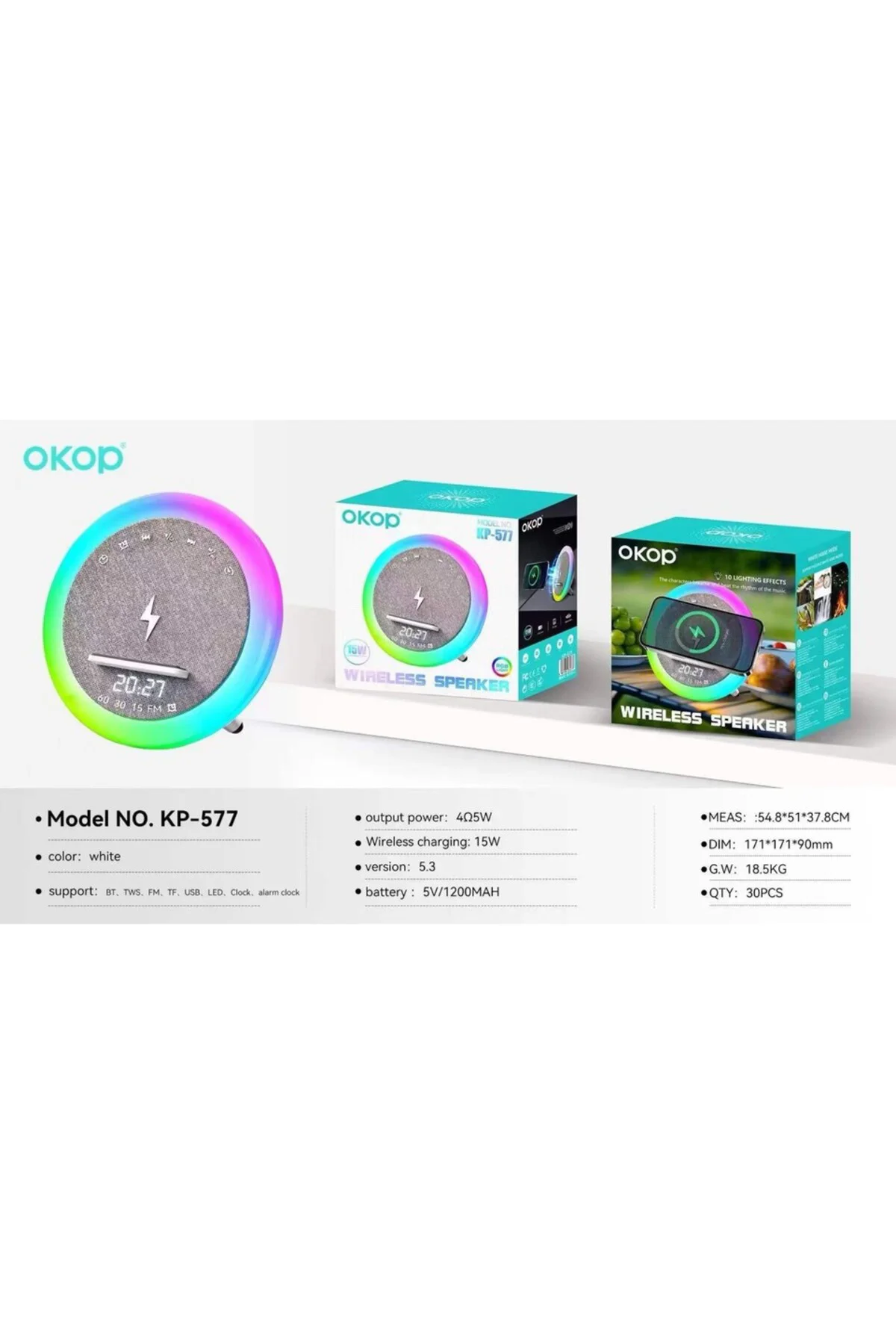Masaüstü Speaker Özel Tasarım 15W KP577 Masaüstü Speaker Özel Tasarım 15W KP577