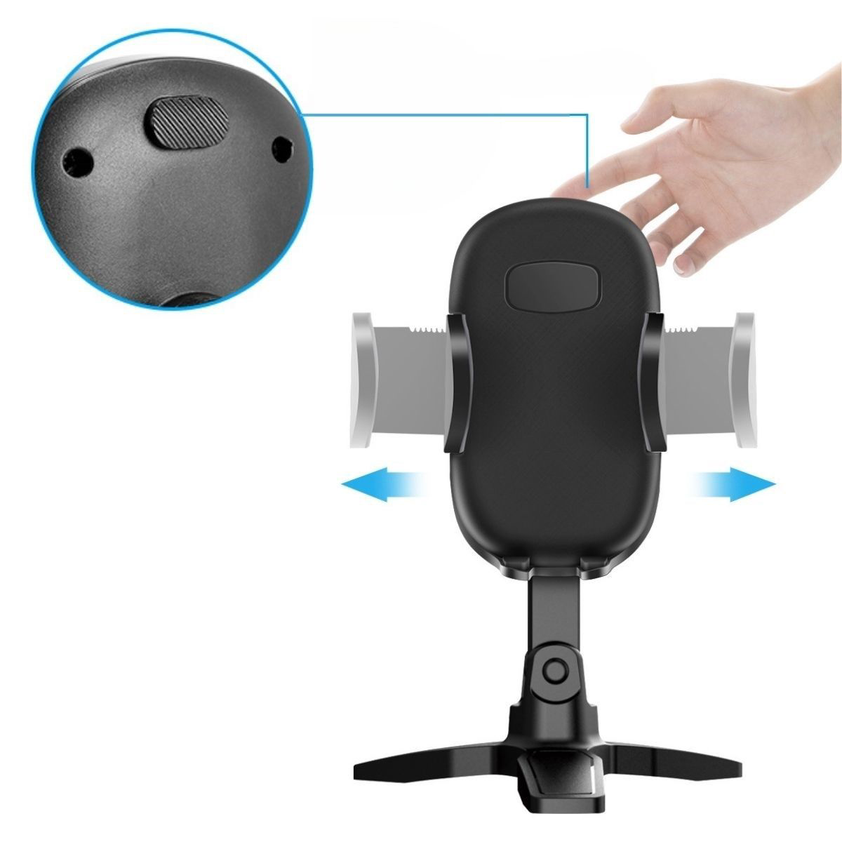 Masaüstü Telefon Standı 360 Derece Dönebilen Başlıklı Ayaklı Tele Masaüstü Telefon Standı 360 Derece Dönebilen Başlıklı Ayaklı Tele