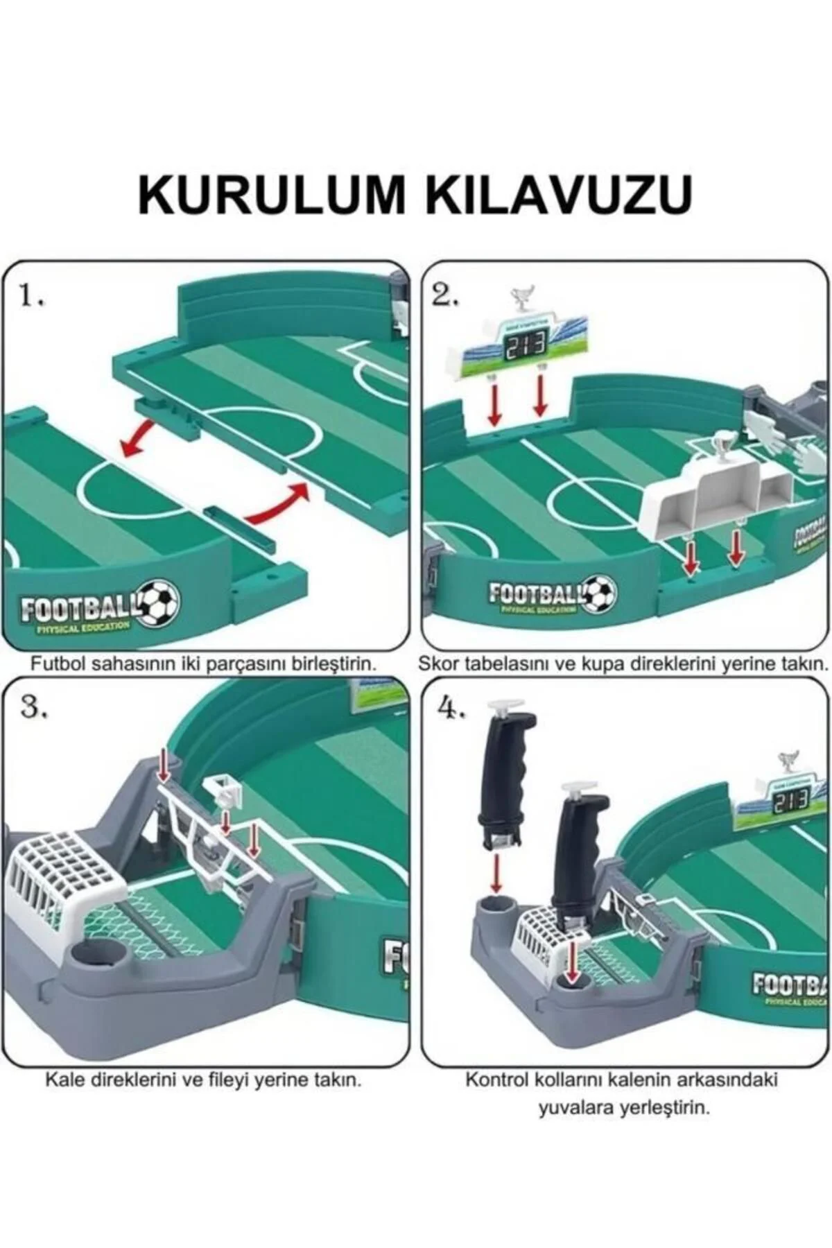 Masaüstü Tuşlu Langırt Futbol Oyunu