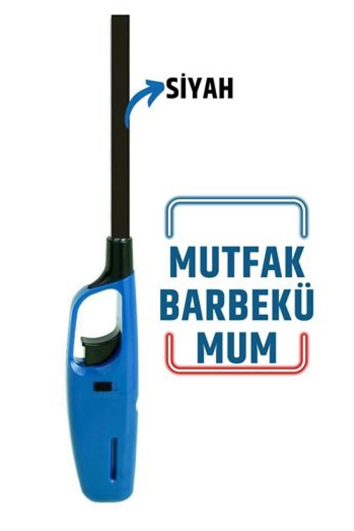 Homecare Masblack Emniyetli Mutfak Barbekü Şömine Çakmağı 716714