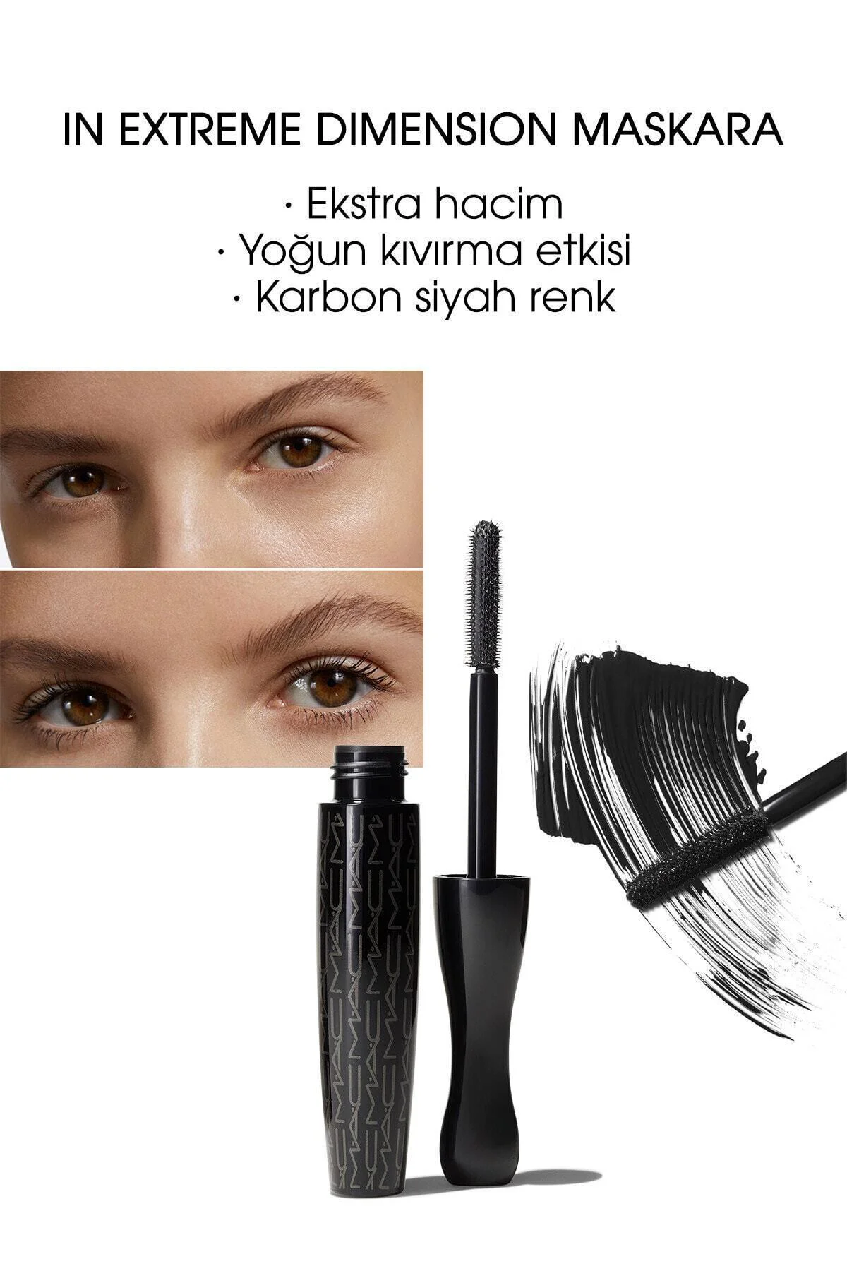 Mascara-In Extreme Dimension 3d Black Lash 13 ml- High Volume Pss