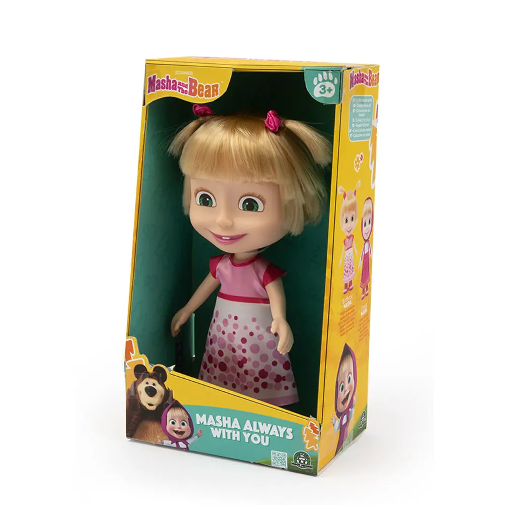 Masha ile Koca Ayı 23 cm Doğum Günü Bebeği MHA41000-1