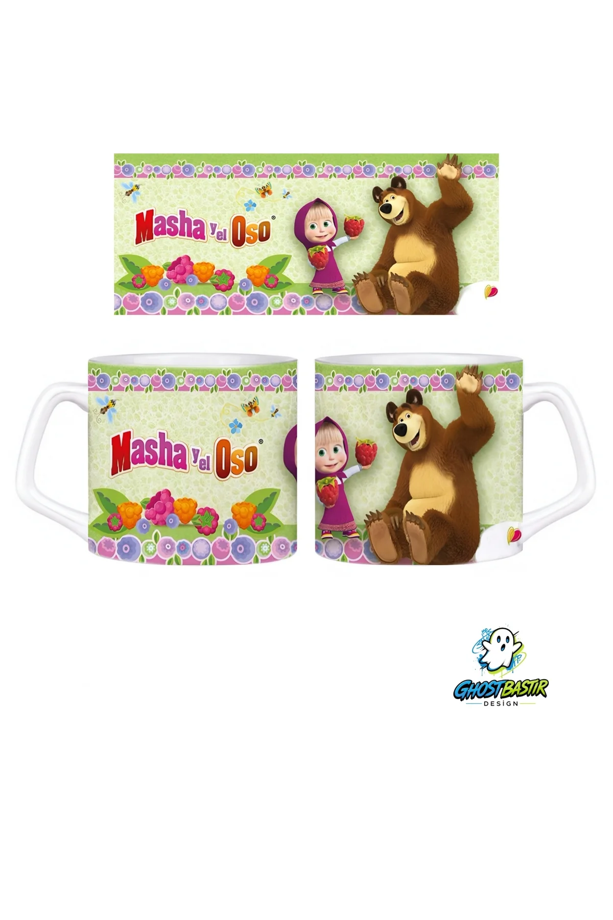 Masha ve Koca Ayı Kupa Bardak | Tek Adet 1024