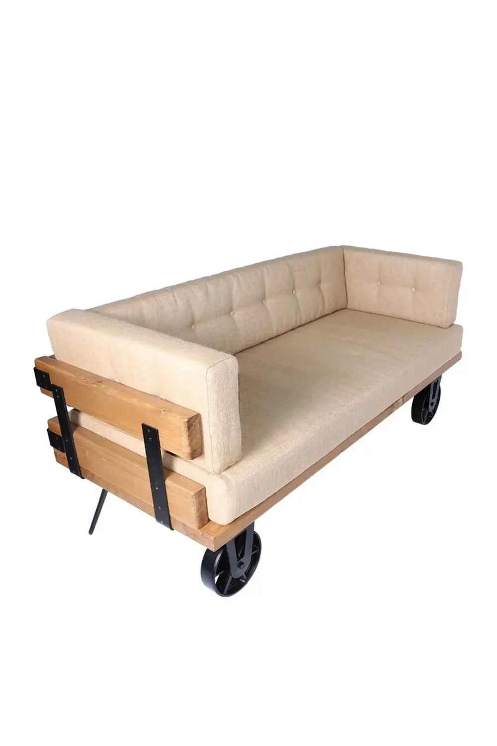 Nt Concept Masif İkili Koltuk - Döşemeli