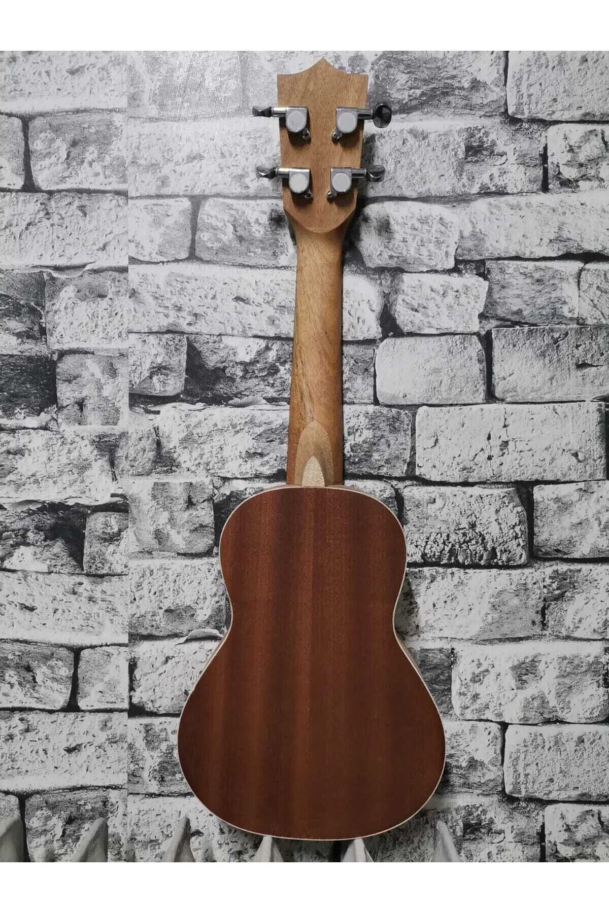 Masif Maun Ağacı Soprano Ukulele - Görsel 3