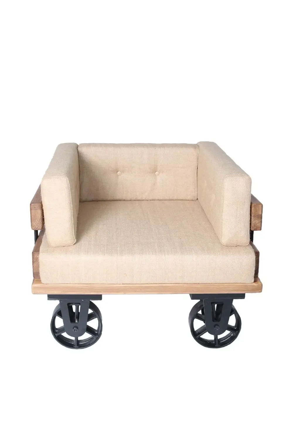 Nt Concept Masif Tekli Koltuk - Döşemeli