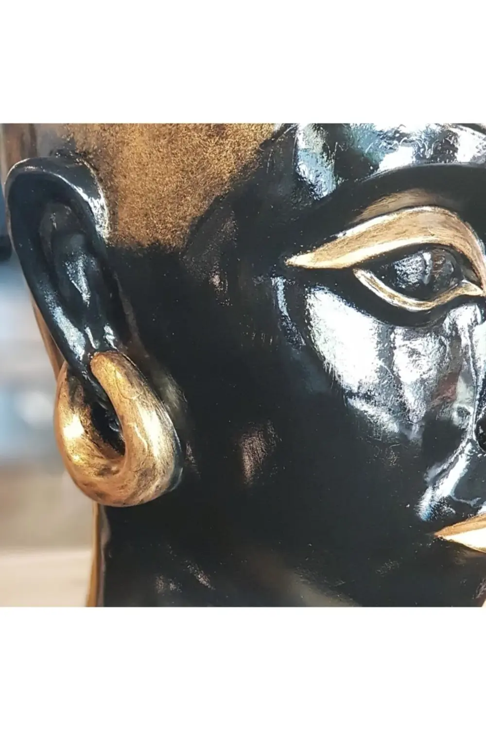 Mask Tabure-sehpa Siyah Eskitme