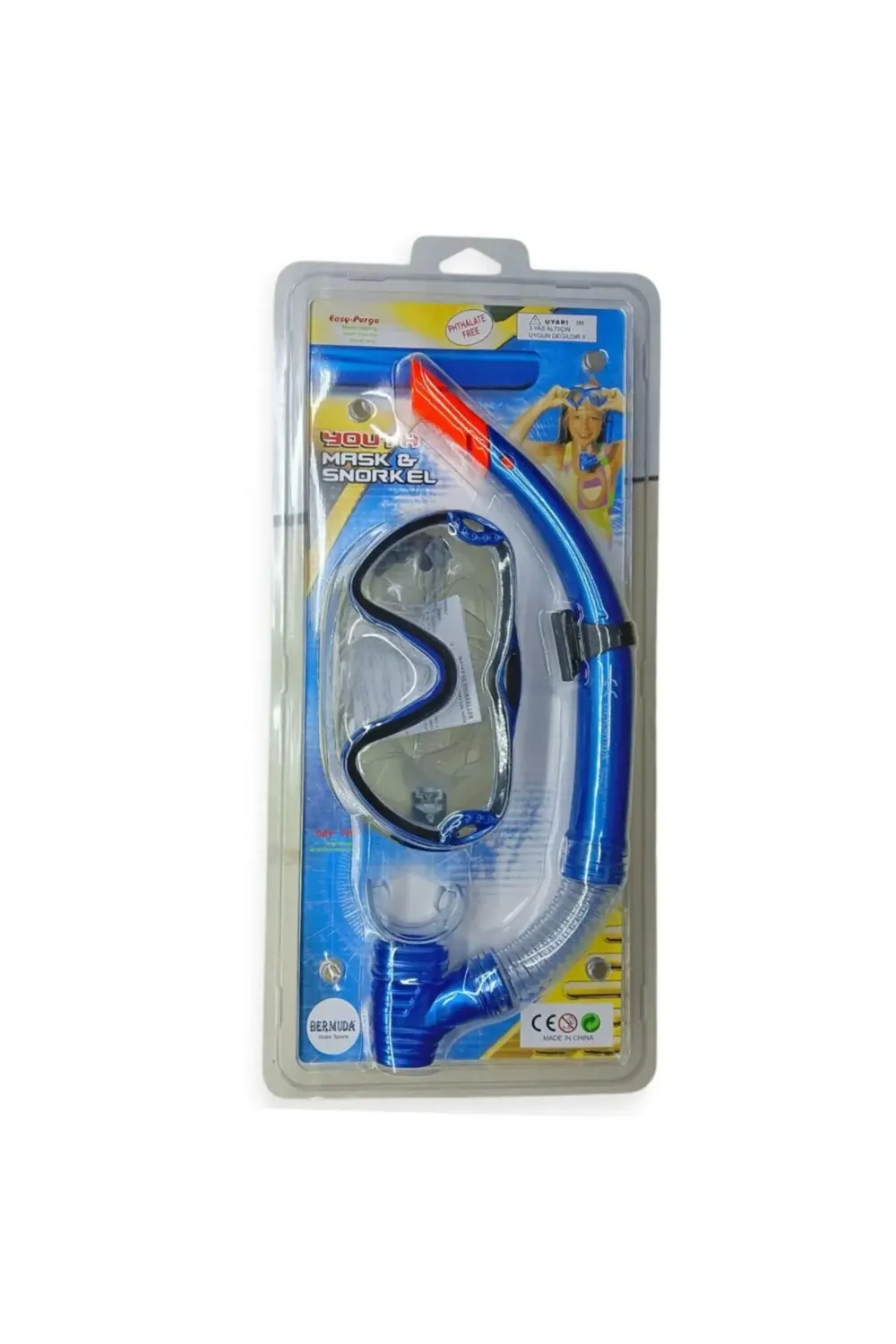 Maske Snorkel Set Almira - 2364A/113Csb (Lisinya)
