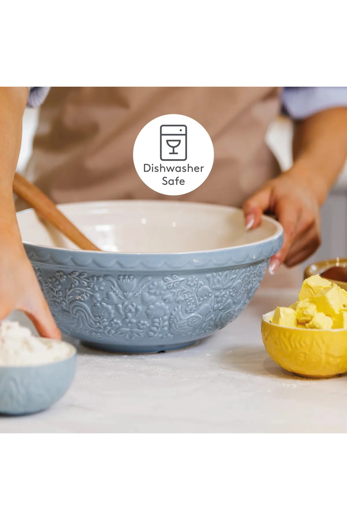 Mason Cash Home To Roost S18 Mixing Bowl 26 Cm Mavi Karıştırma Ka