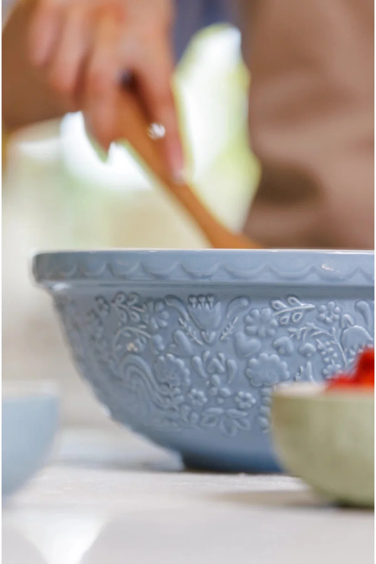 Mason Cash Home To Roost S18 Mixing Bowl 26 Cm Mavi Karıştırma Ka