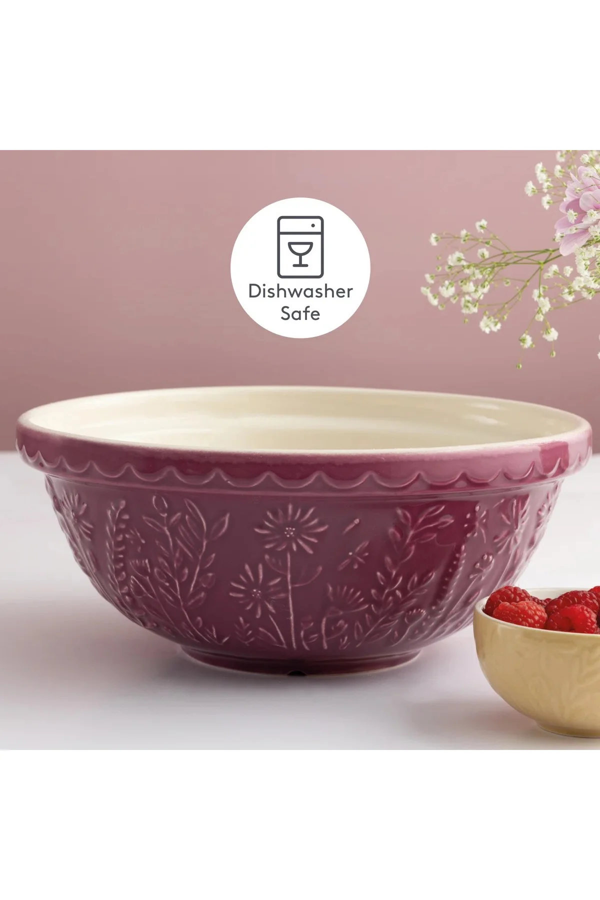 Mason Cash In The Meadow S18 Daisy Mixing Bowl 26 Cm Gül Kurusu Karıştırma Kabı