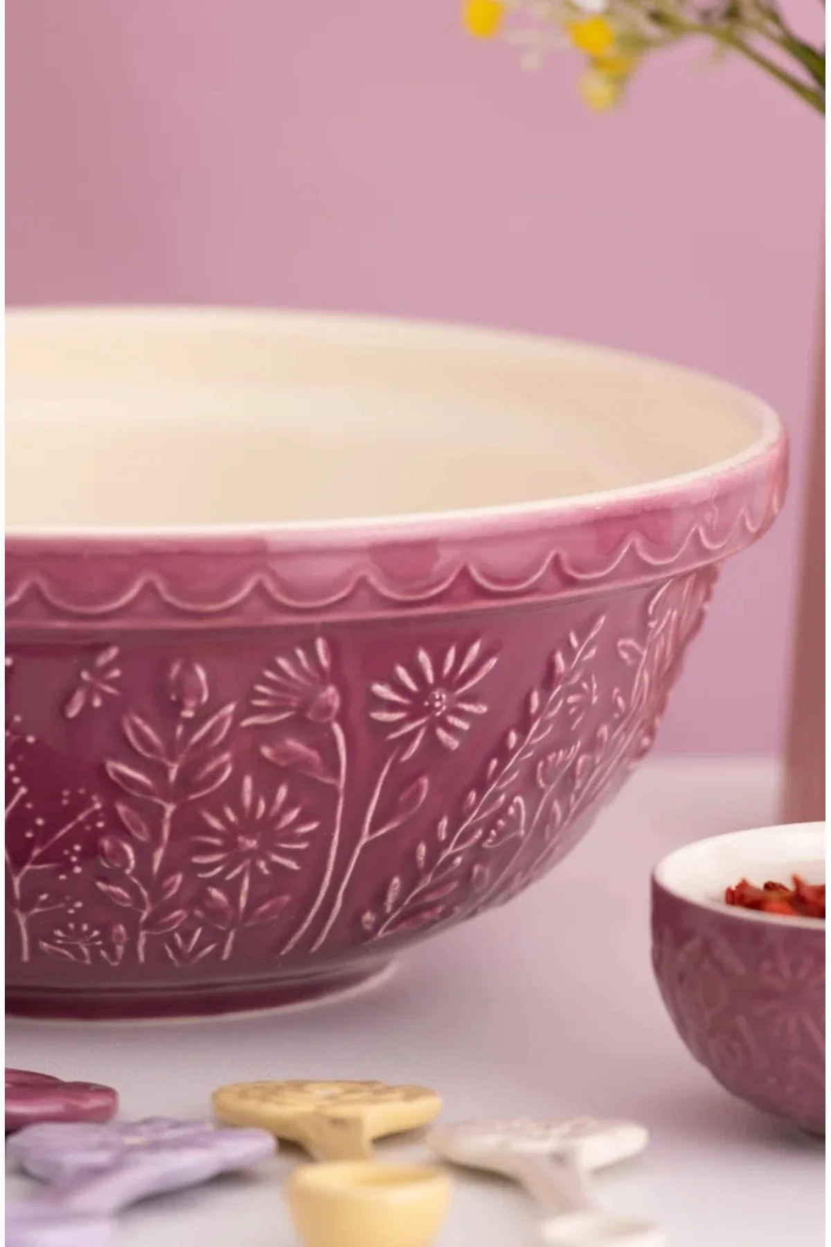 Mason Cash In The Meadow S18 Daisy Mixing Bowl 26 Cm Gül Kurusu Karıştırma Kabı