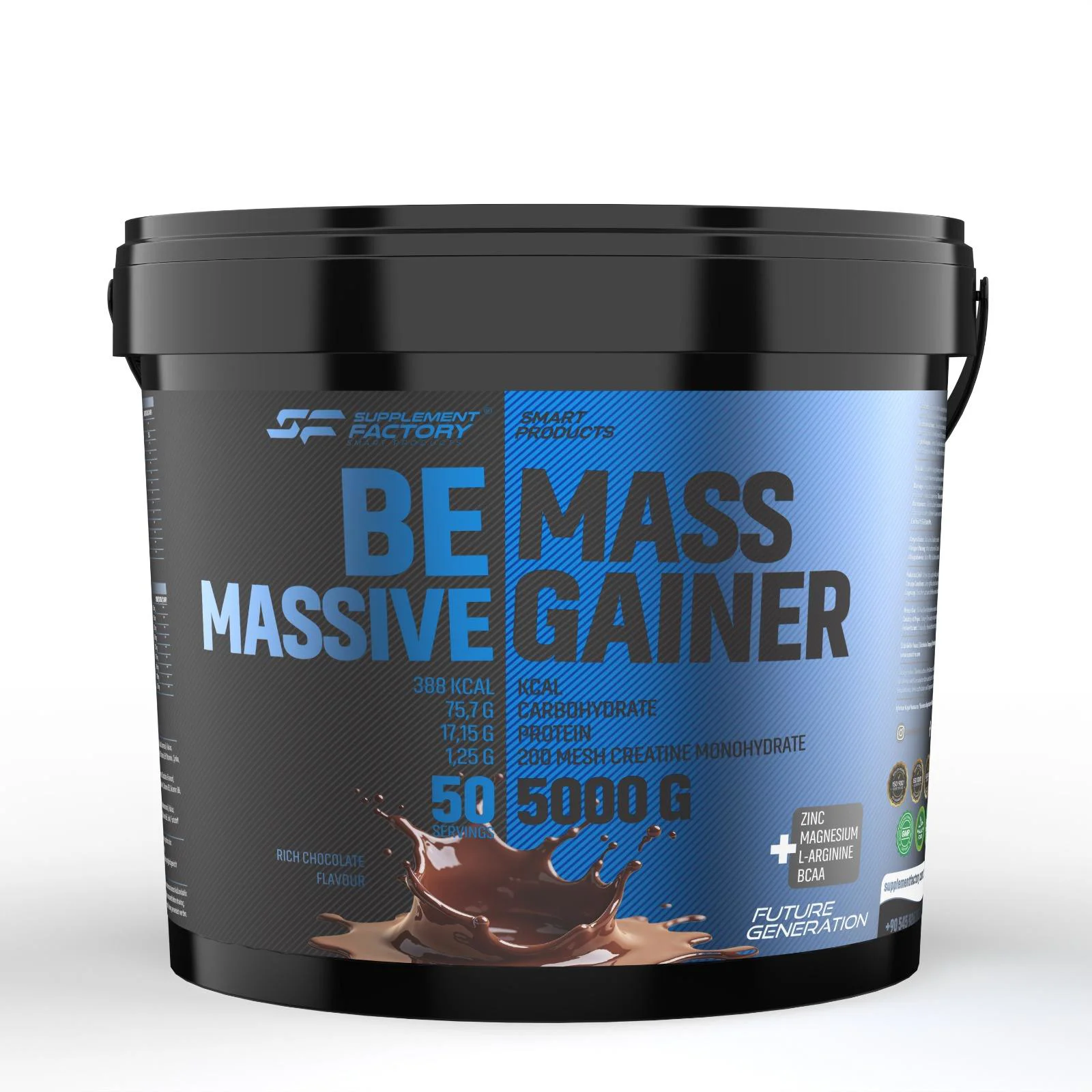 MASS GAINER Be Massive ÇIKOLATA 5000 gr MASS GAINER Be Massive ÇIKOLATA 5000 gr