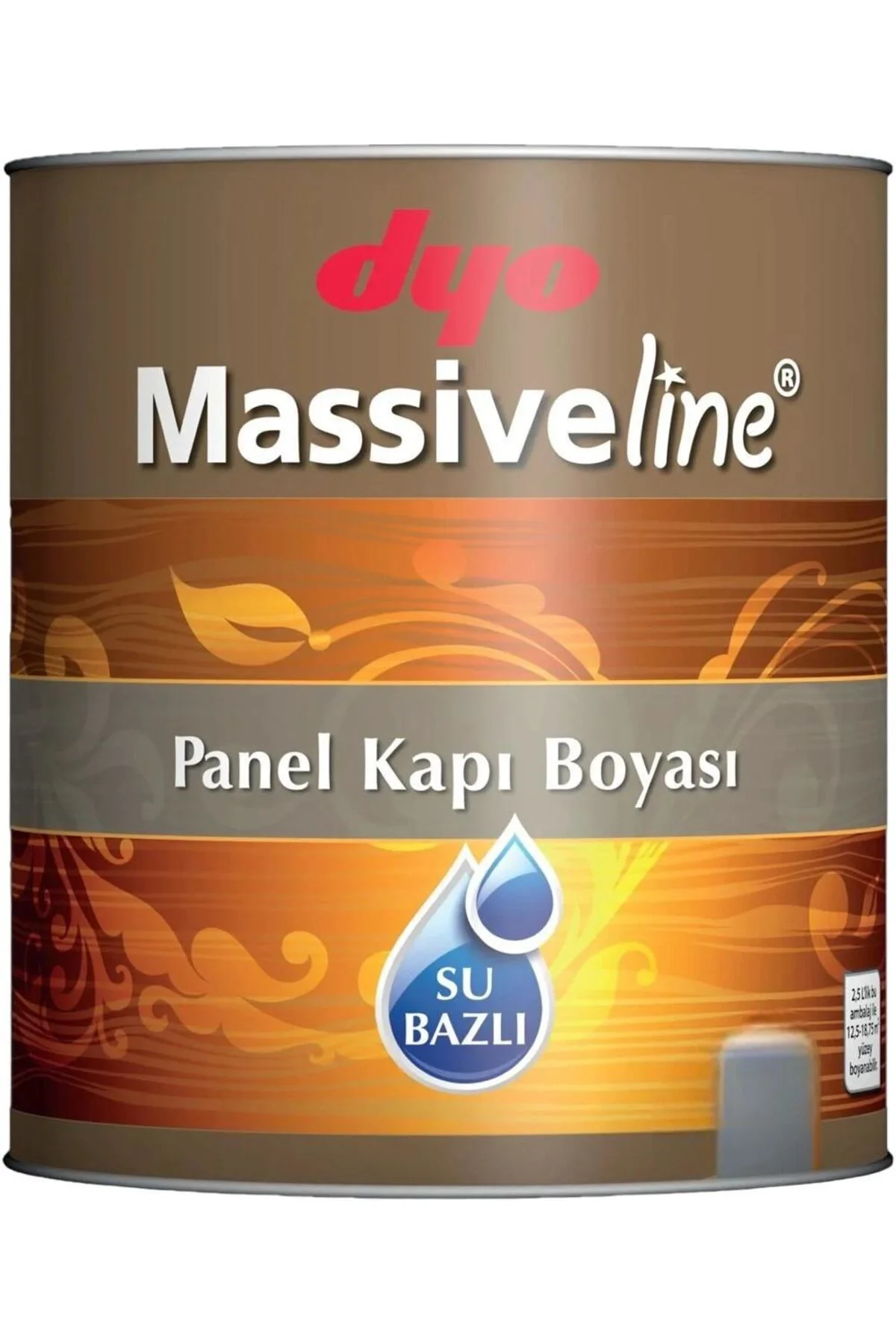 Massiveline Su Bazlı Panel Kapı Boyası Beyaz 2,5 Litre